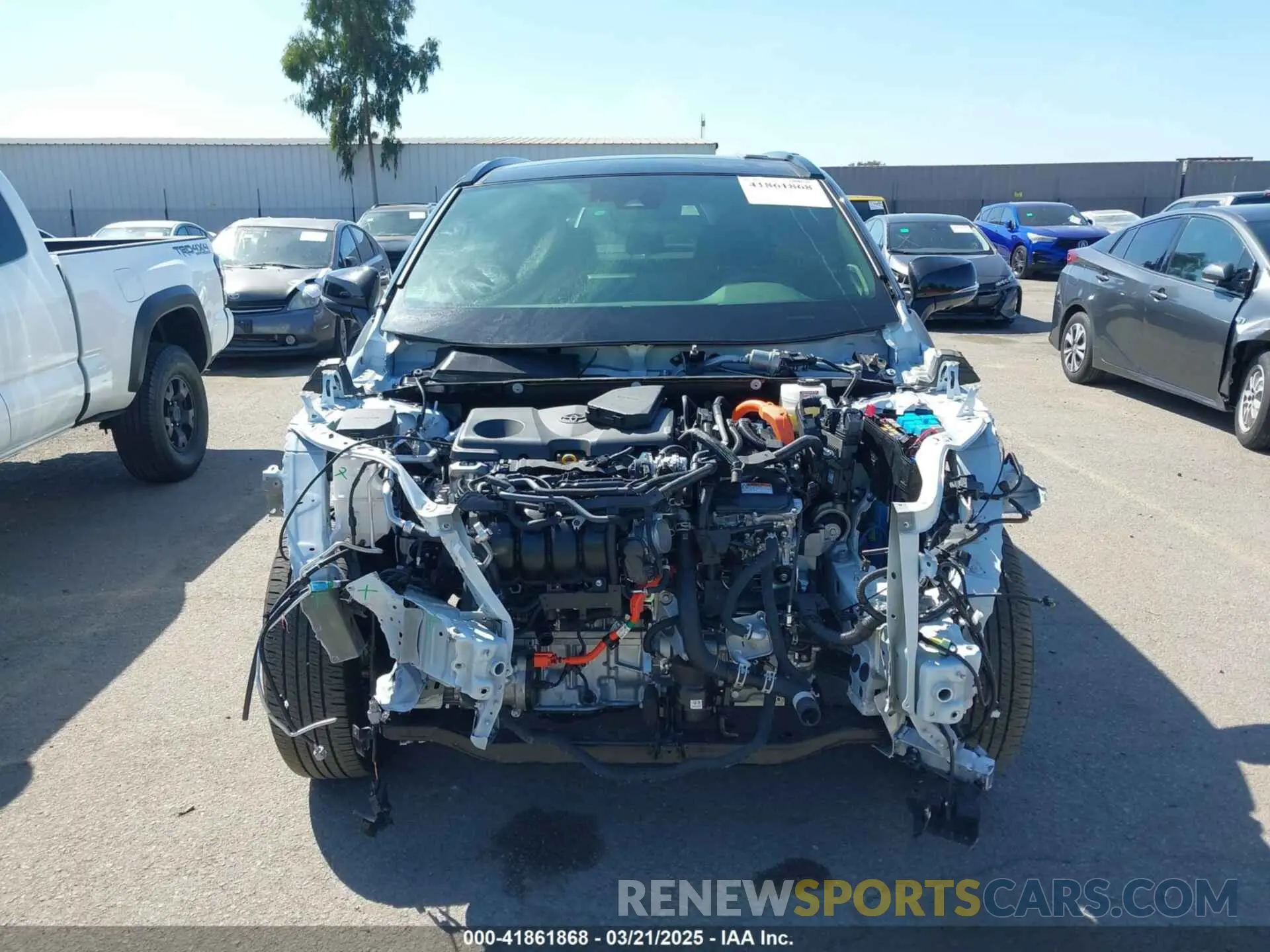 13 Photograph of a damaged car JTME6RFV3RD549984 TOYOTA RAV4 HYBRID 2024