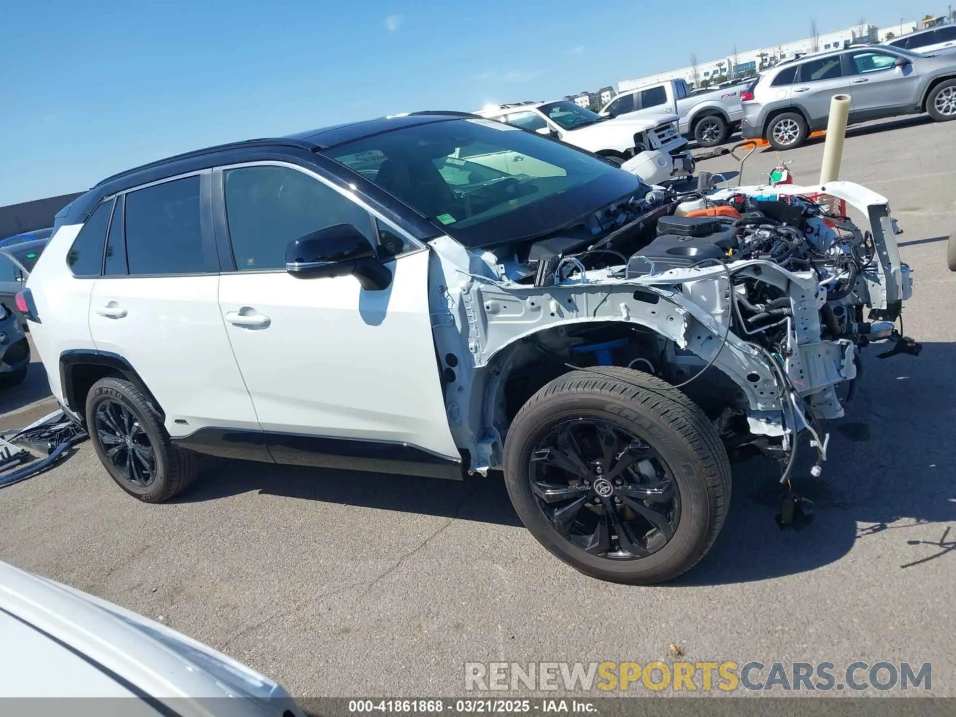 14 Photograph of a damaged car JTME6RFV3RD549984 TOYOTA RAV4 HYBRID 2024