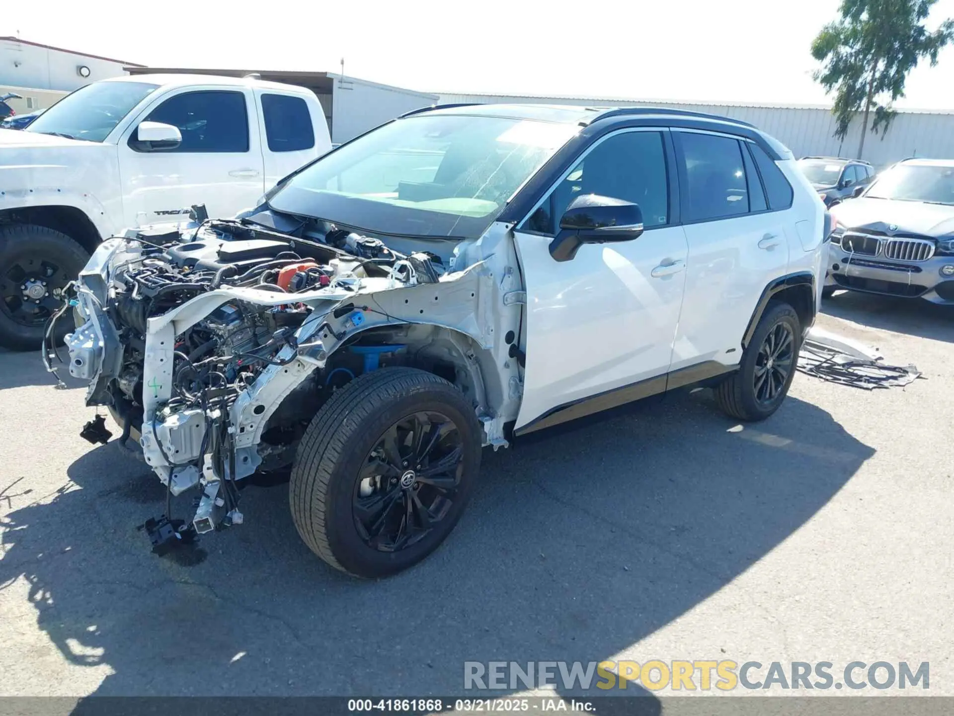 2 Photograph of a damaged car JTME6RFV3RD549984 TOYOTA RAV4 HYBRID 2024
