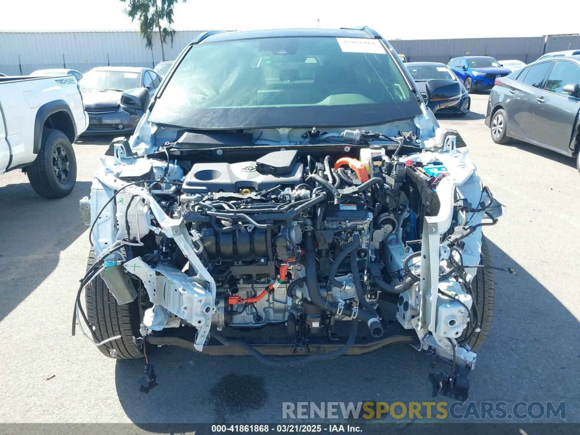 6 Photograph of a damaged car JTME6RFV3RD549984 TOYOTA RAV4 HYBRID 2024