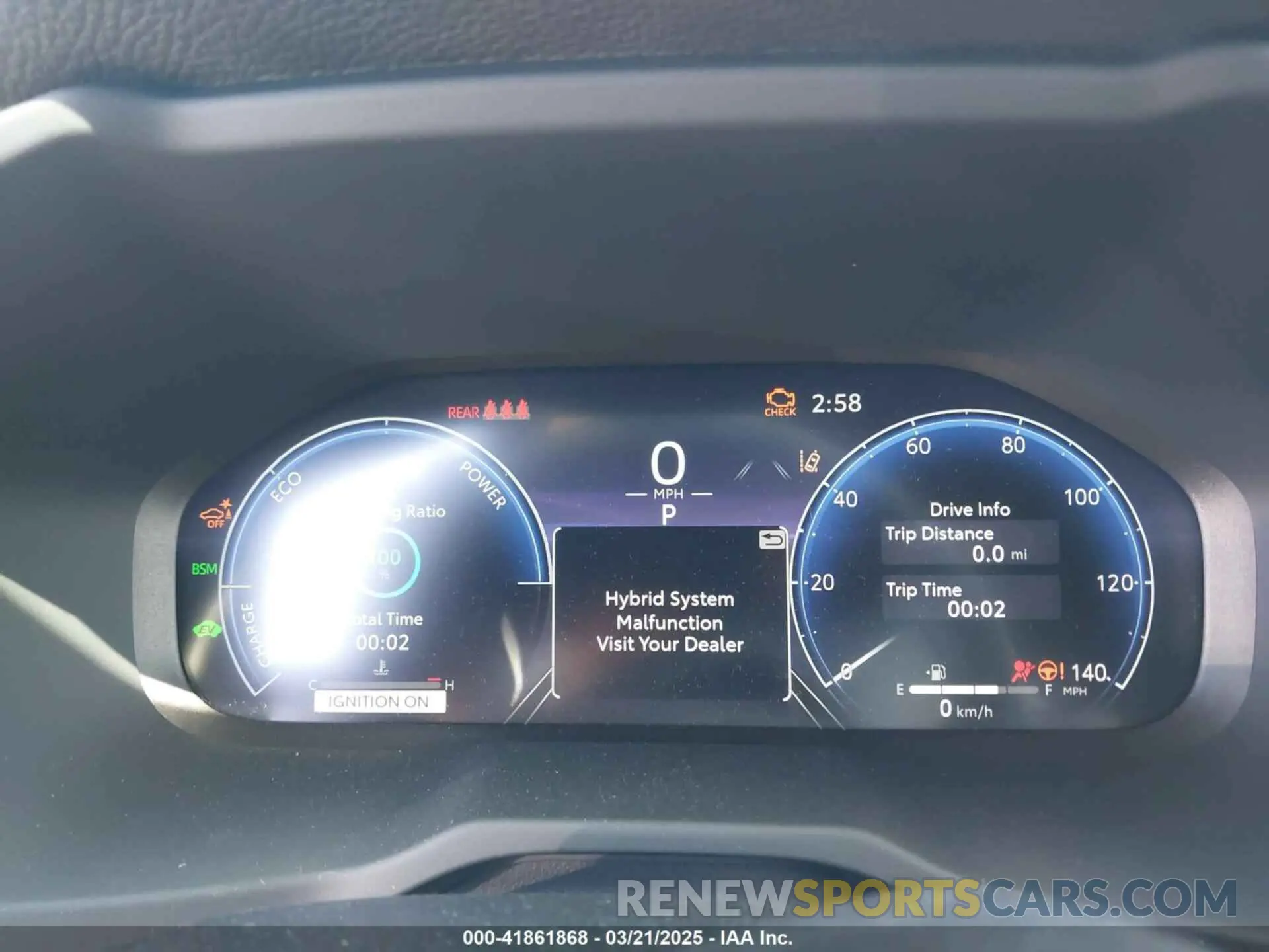 7 Photograph of a damaged car JTME6RFV3RD549984 TOYOTA RAV4 HYBRID 2024