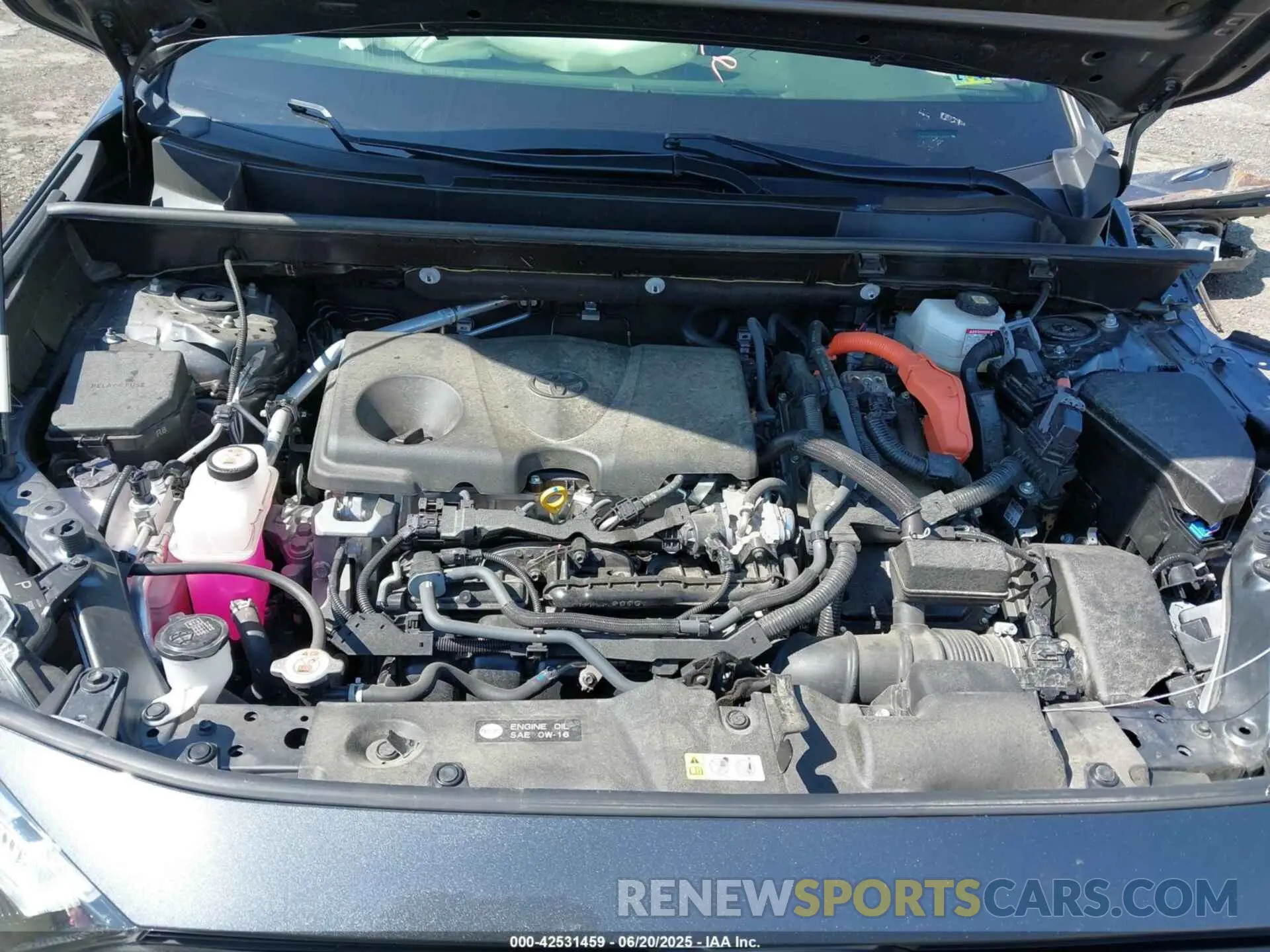 10 Photograph of a damaged car JTME6RFV5RD554443 TOYOTA RAV4 HYBRID 2024