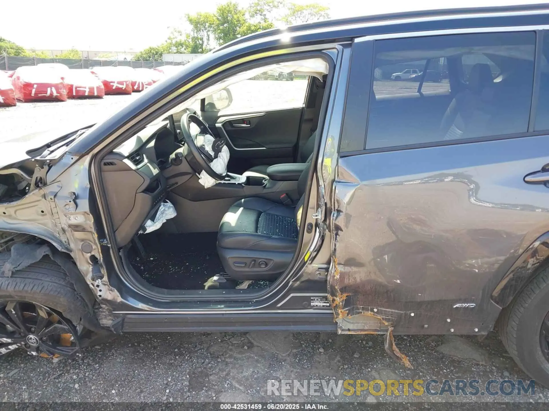 6 Photograph of a damaged car JTME6RFV5RD554443 TOYOTA RAV4 HYBRID 2024