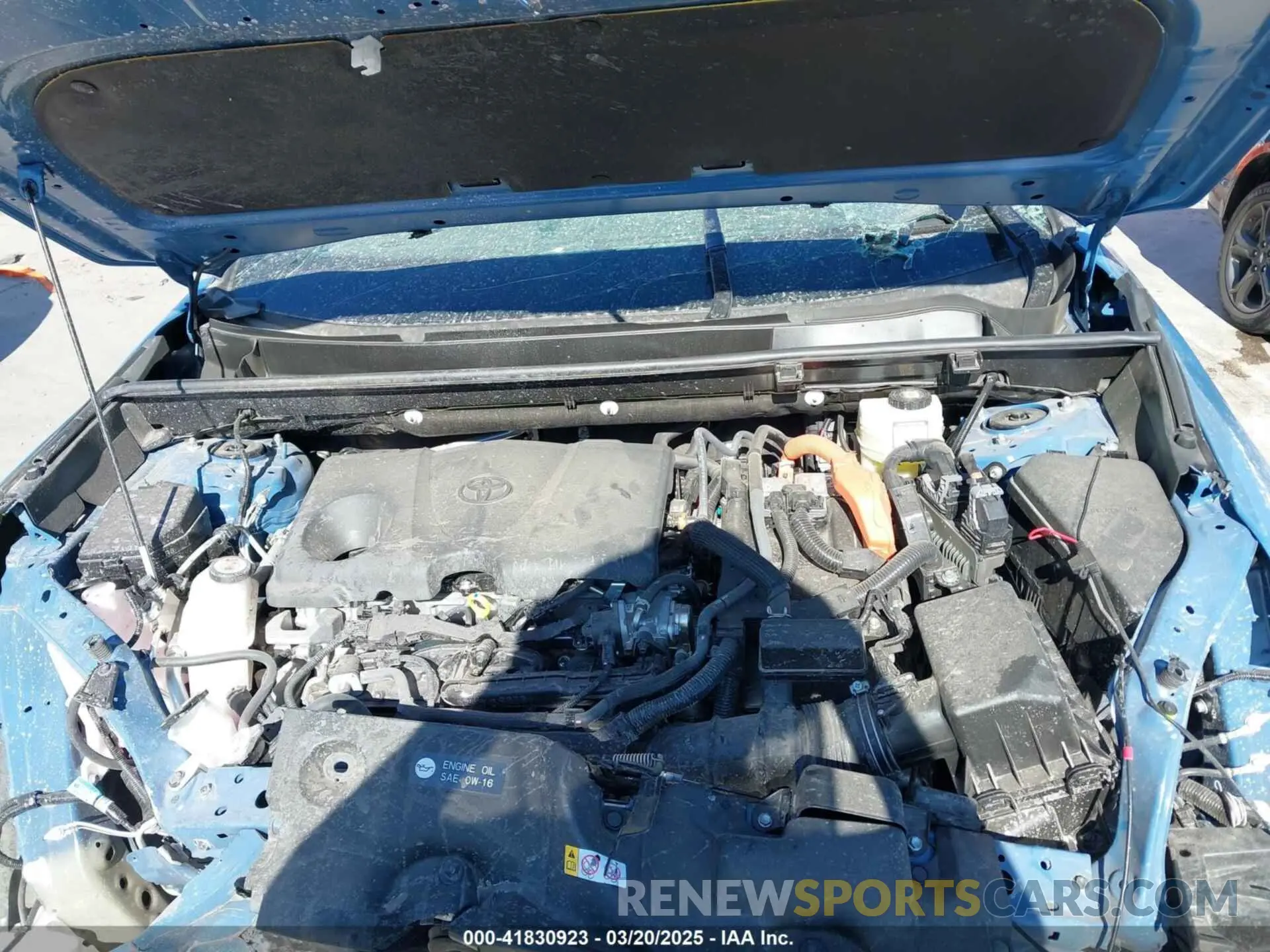 10 Photograph of a damaged car JTME6RFV7RD569140 TOYOTA RAV4 HYBRID 2024