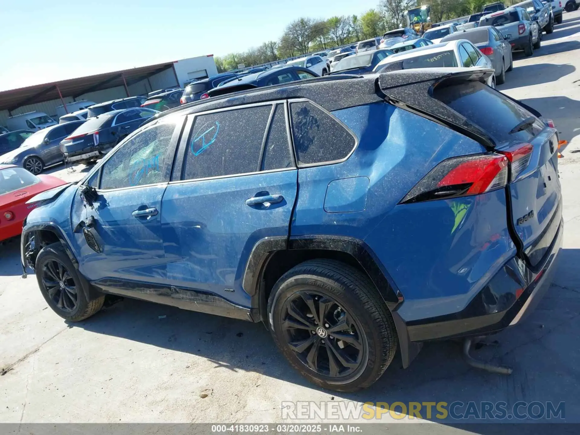14 Photograph of a damaged car JTME6RFV7RD569140 TOYOTA RAV4 HYBRID 2024