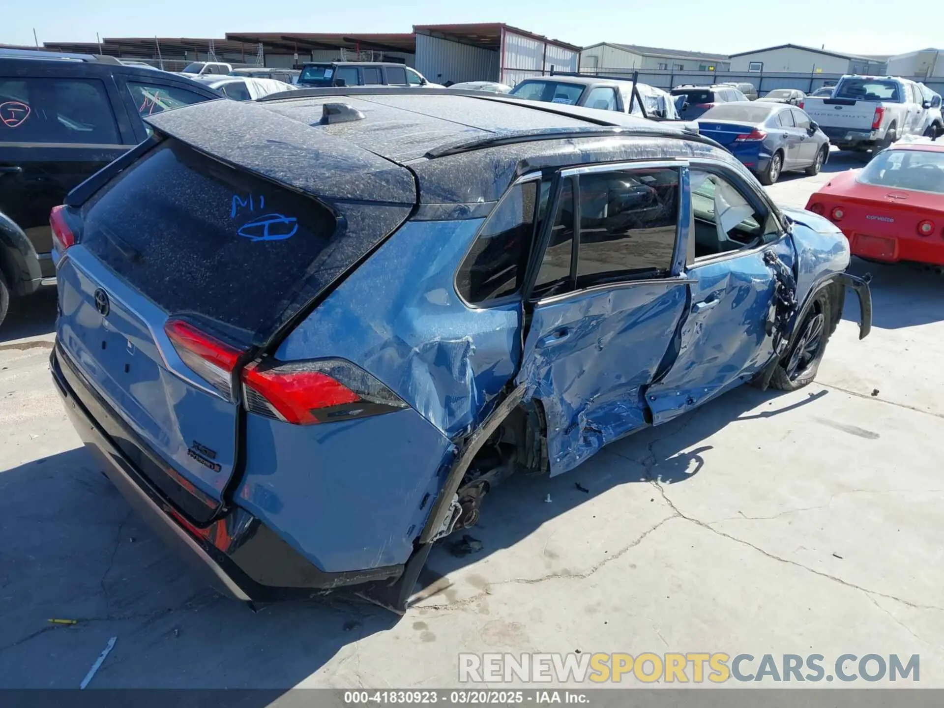 4 Photograph of a damaged car JTME6RFV7RD569140 TOYOTA RAV4 HYBRID 2024
