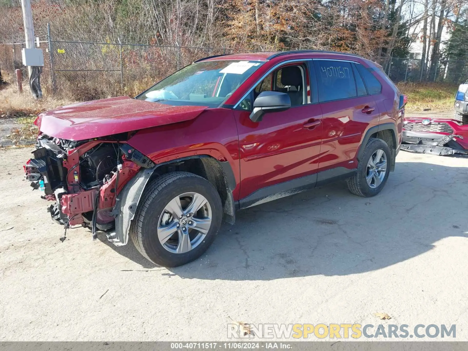 2 Photograph of a damaged car JTMLWRFV1RD246466 TOYOTA RAV4 HYBRID 2024