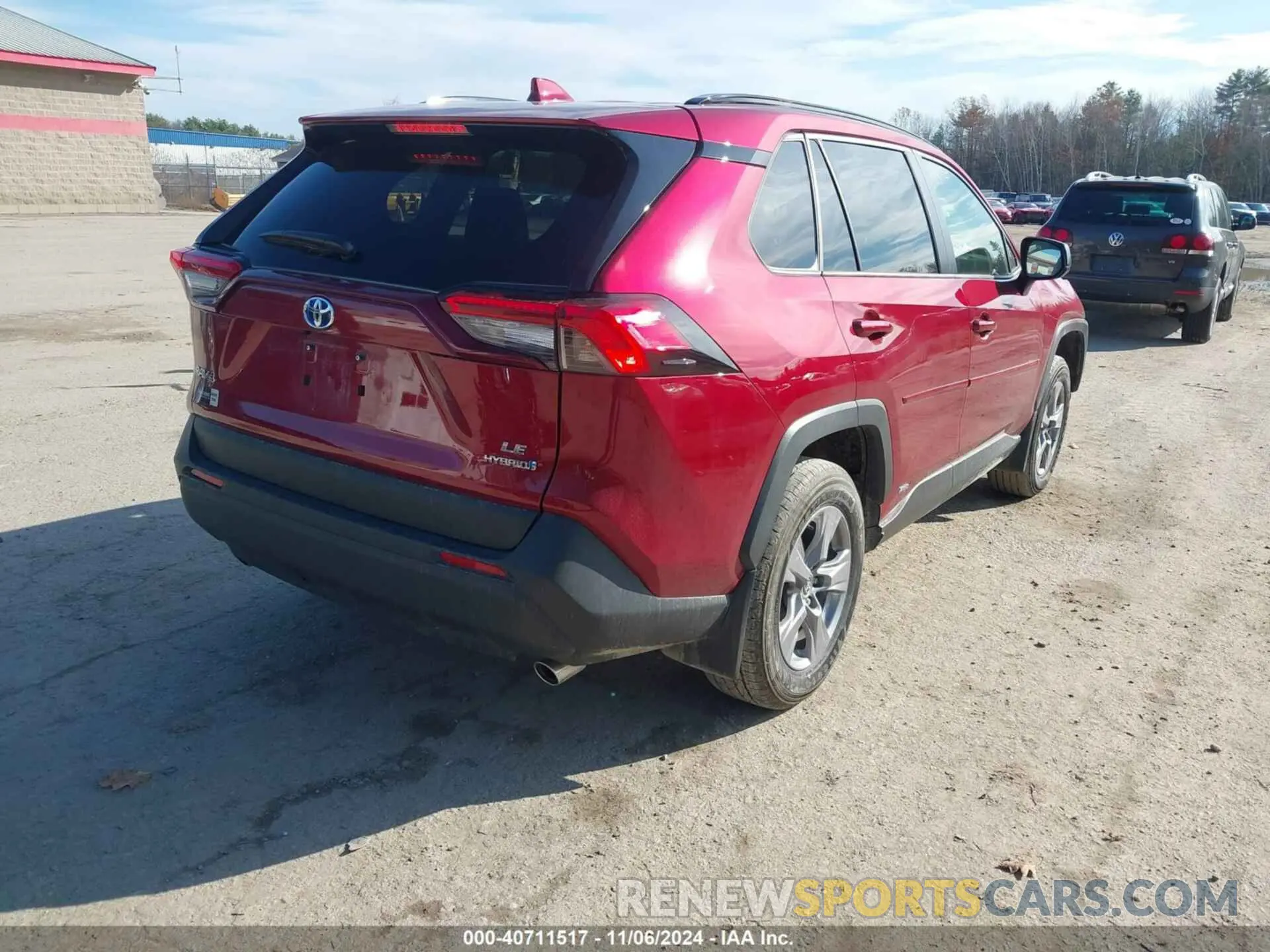 4 Photograph of a damaged car JTMLWRFV1RD246466 TOYOTA RAV4 HYBRID 2024