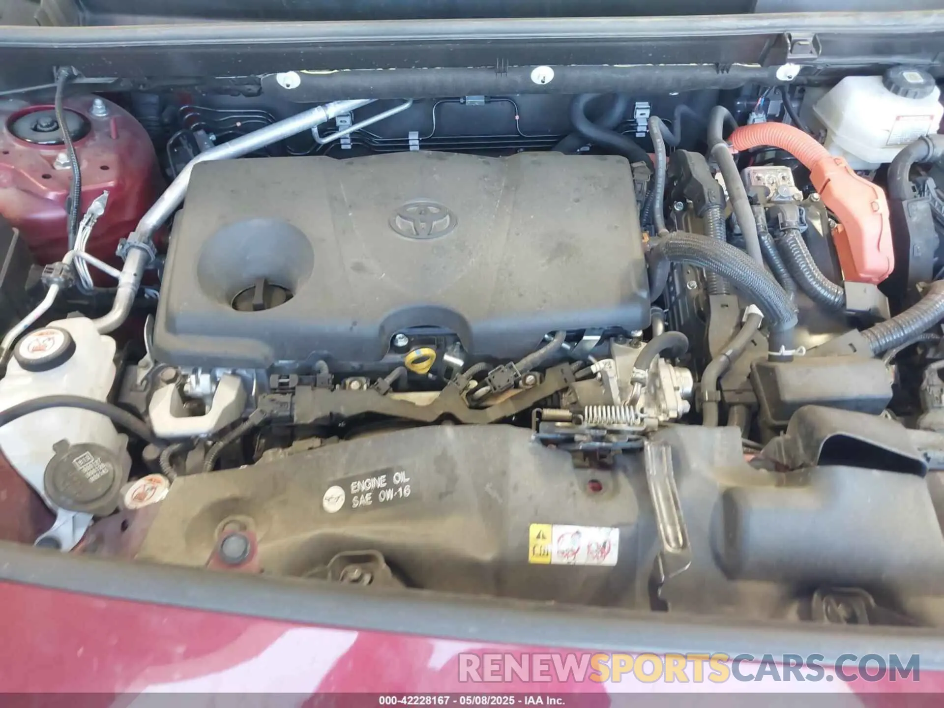 10 Photograph of a damaged car JTMLWRFV6RD211874 TOYOTA RAV4 HYBRID 2024