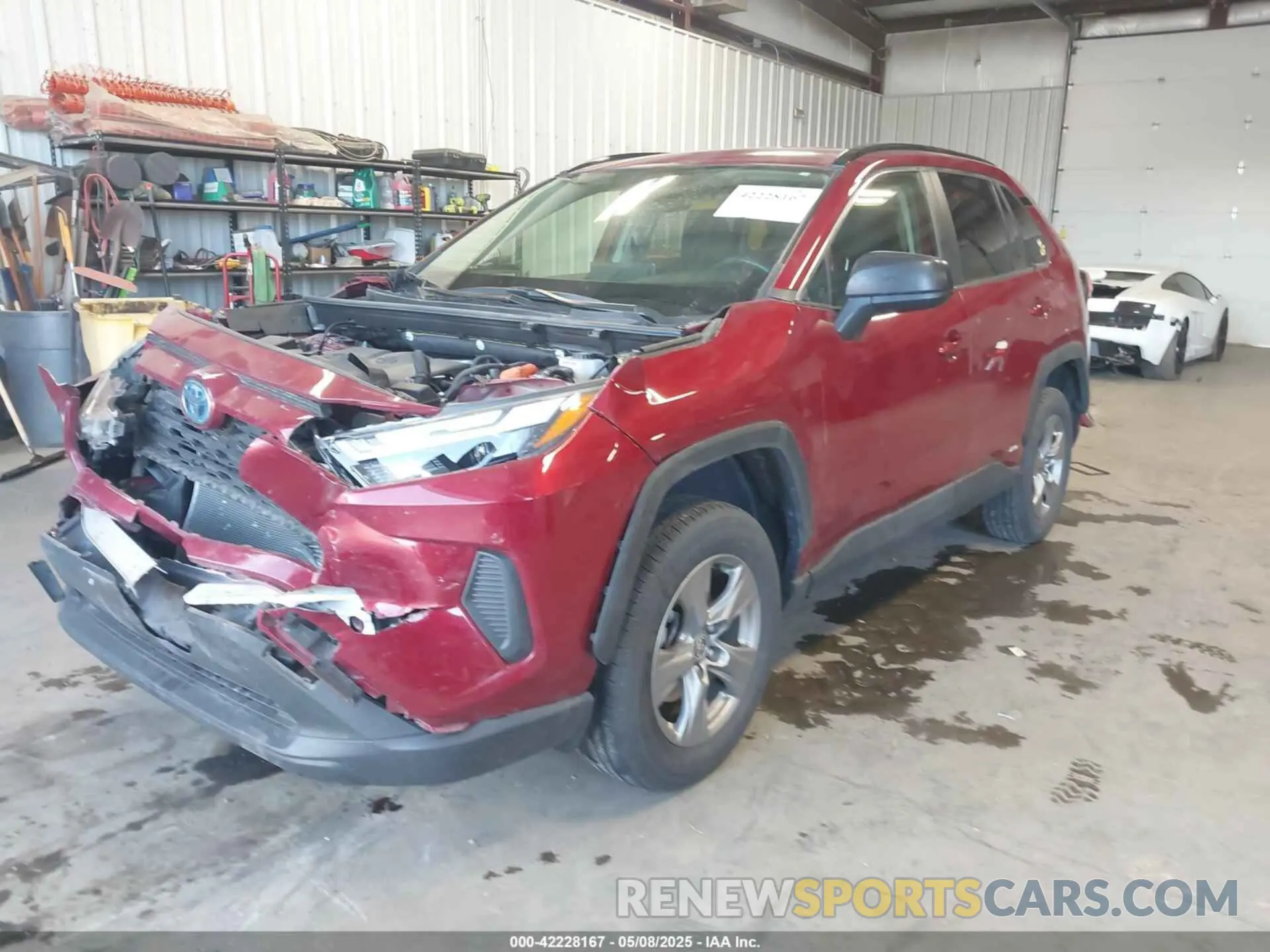 2 Photograph of a damaged car JTMLWRFV6RD211874 TOYOTA RAV4 HYBRID 2024