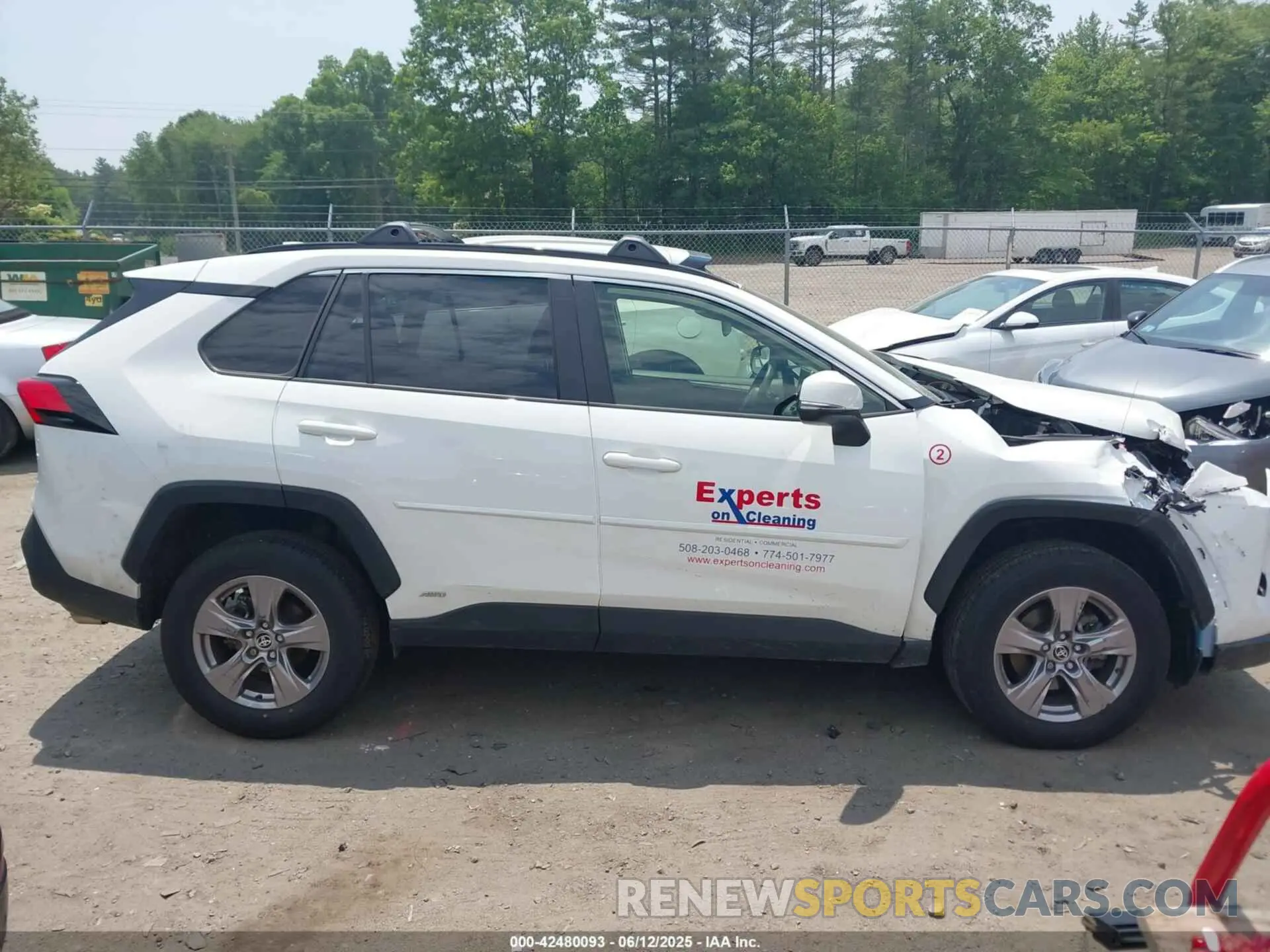 13 Photograph of a damaged car JTMMWRFV0RD243689 TOYOTA RAV4 HYBRID 2024