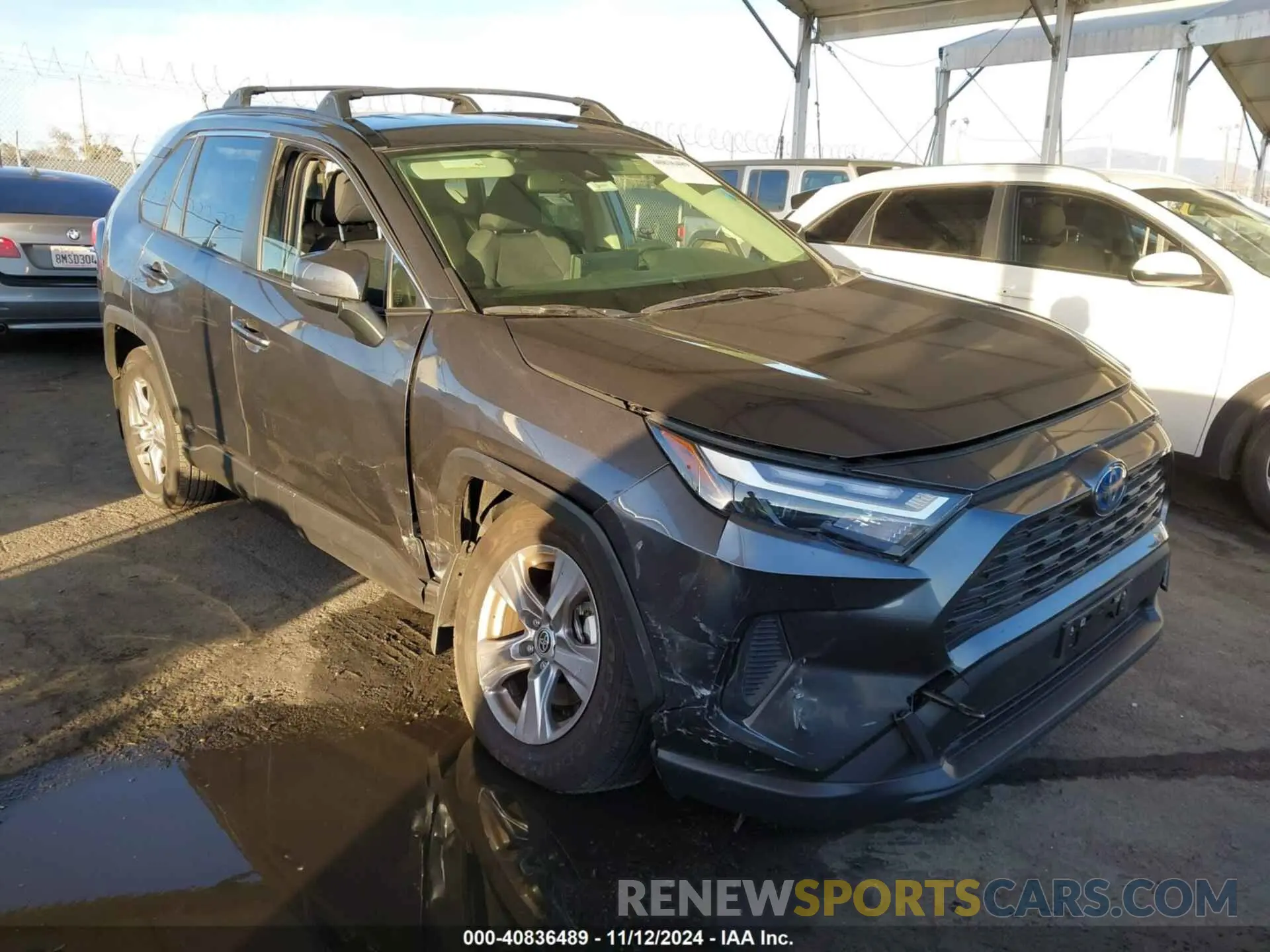 1 Photograph of a damaged car JTMMWRFV7RD216344 TOYOTA RAV4 HYBRID 2024