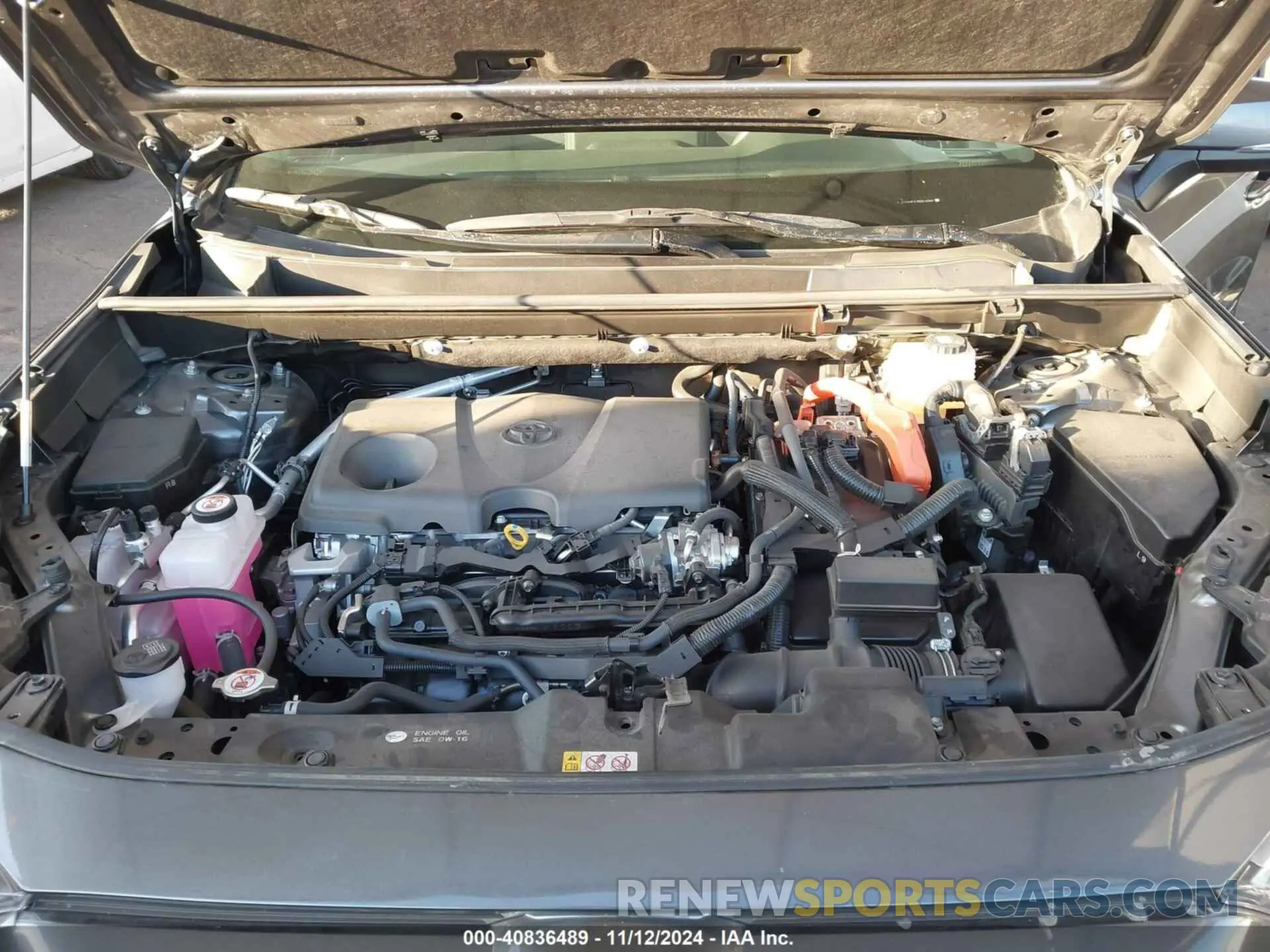 10 Photograph of a damaged car JTMMWRFV7RD216344 TOYOTA RAV4 HYBRID 2024