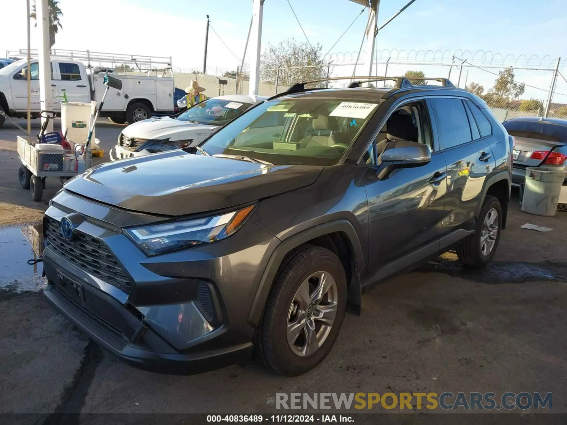 2 Photograph of a damaged car JTMMWRFV7RD216344 TOYOTA RAV4 HYBRID 2024