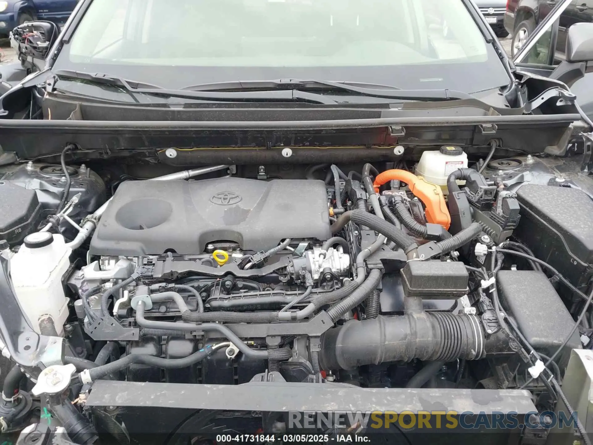 10 Photograph of a damaged car JTMMWRFV7RD257833 TOYOTA RAV4 HYBRID 2024