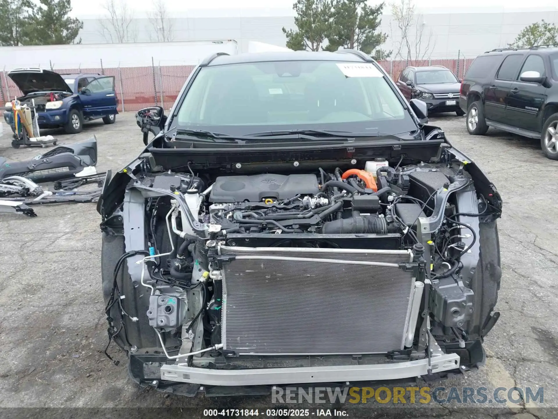 13 Photograph of a damaged car JTMMWRFV7RD257833 TOYOTA RAV4 HYBRID 2024