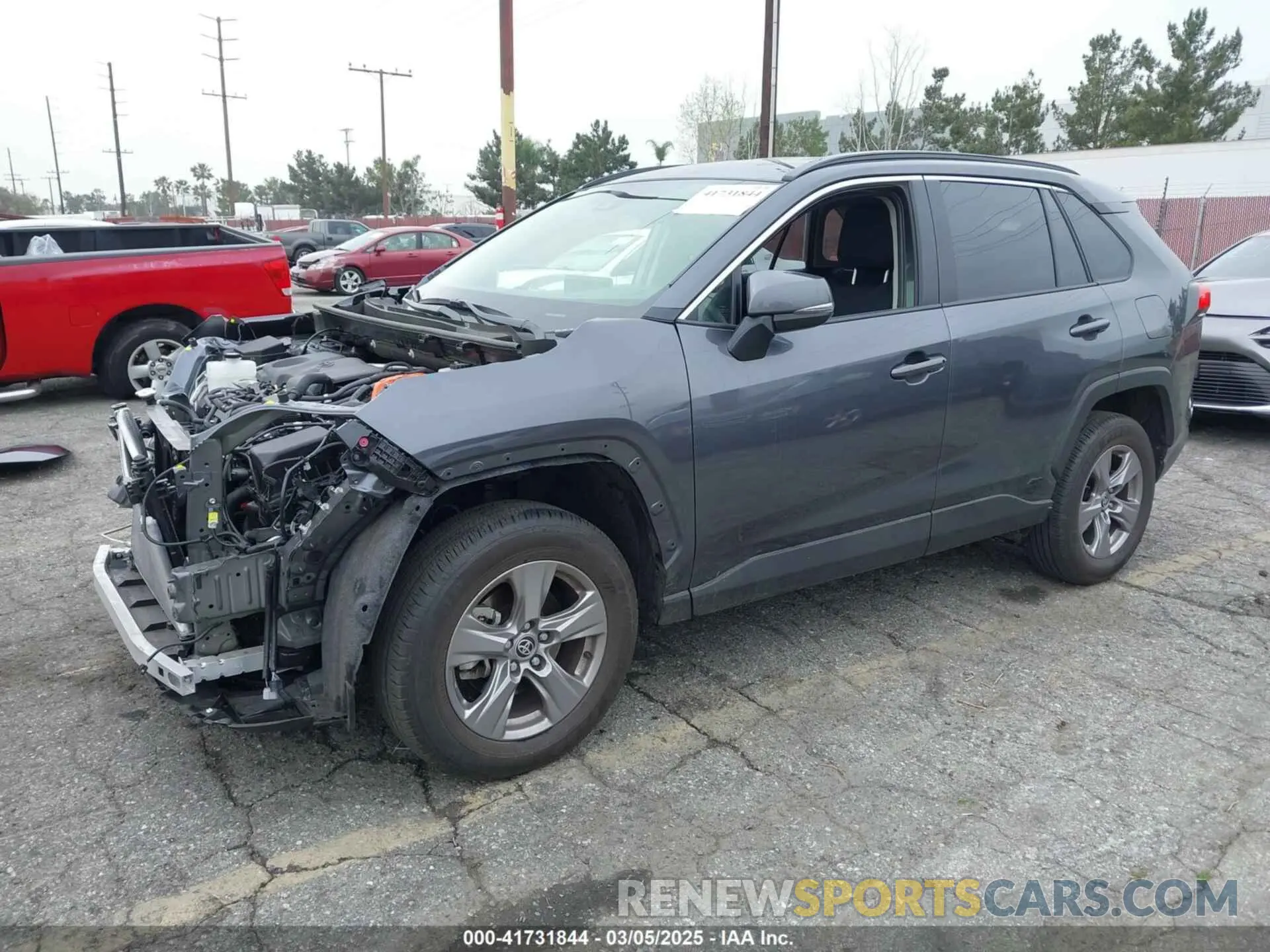 2 Photograph of a damaged car JTMMWRFV7RD257833 TOYOTA RAV4 HYBRID 2024