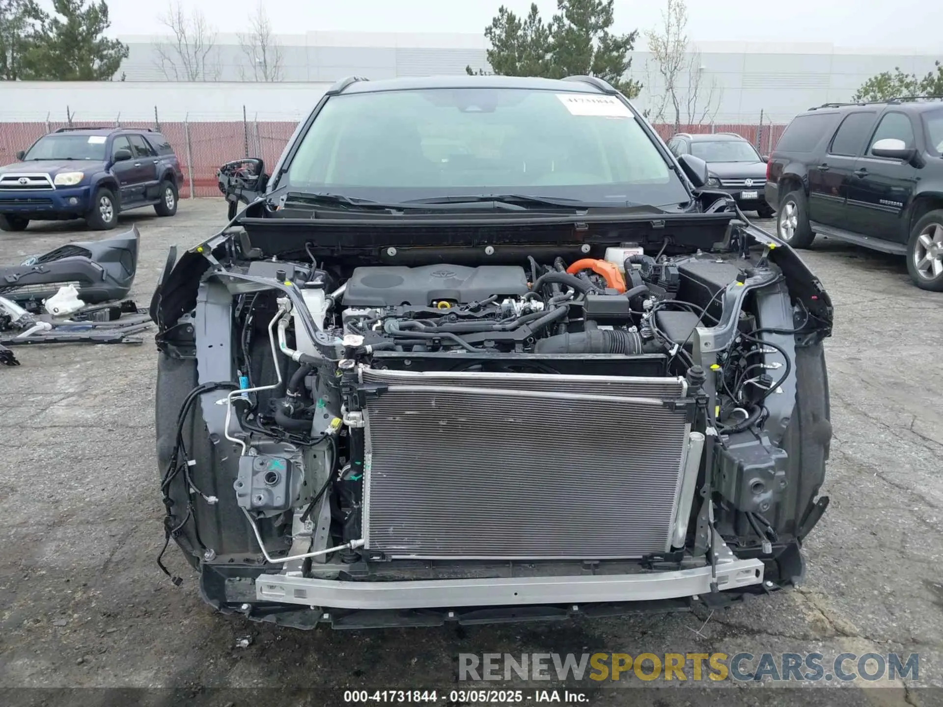 6 Photograph of a damaged car JTMMWRFV7RD257833 TOYOTA RAV4 HYBRID 2024