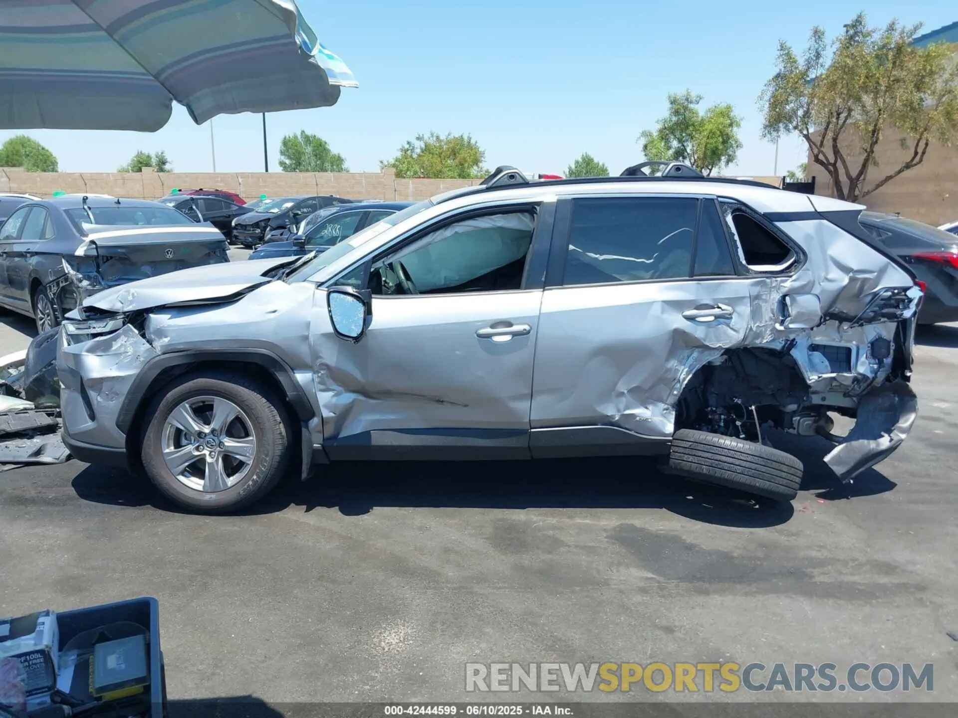 6 Photograph of a damaged car JTMMWRFV8RD241382 TOYOTA RAV4 HYBRID 2024