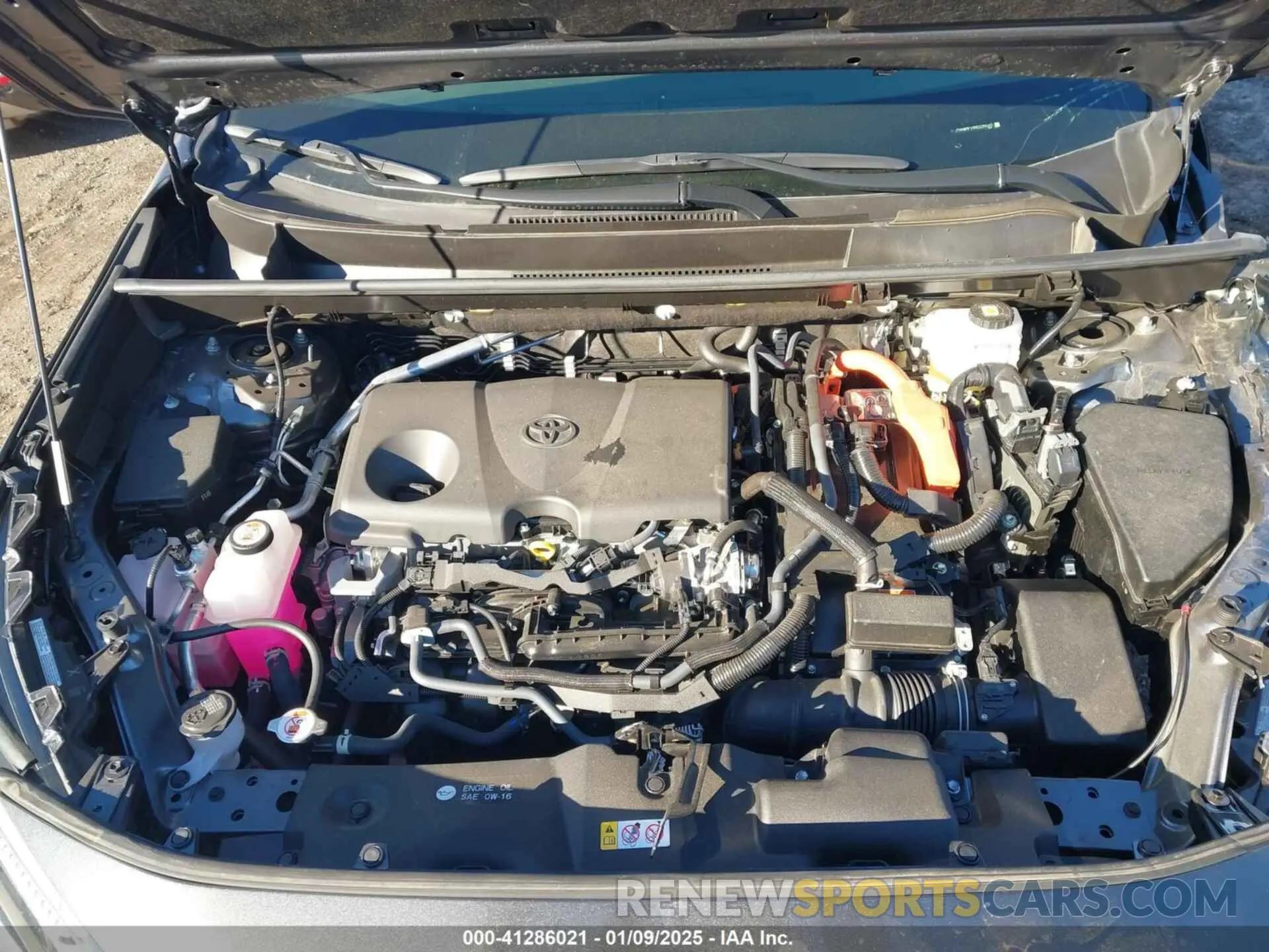 10 Photograph of a damaged car JTMMWRFV9RD239043 TOYOTA RAV4 HYBRID 2024