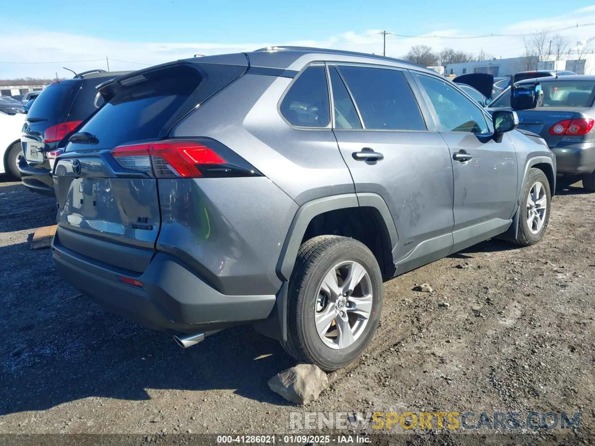4 Photograph of a damaged car JTMMWRFV9RD239043 TOYOTA RAV4 HYBRID 2024