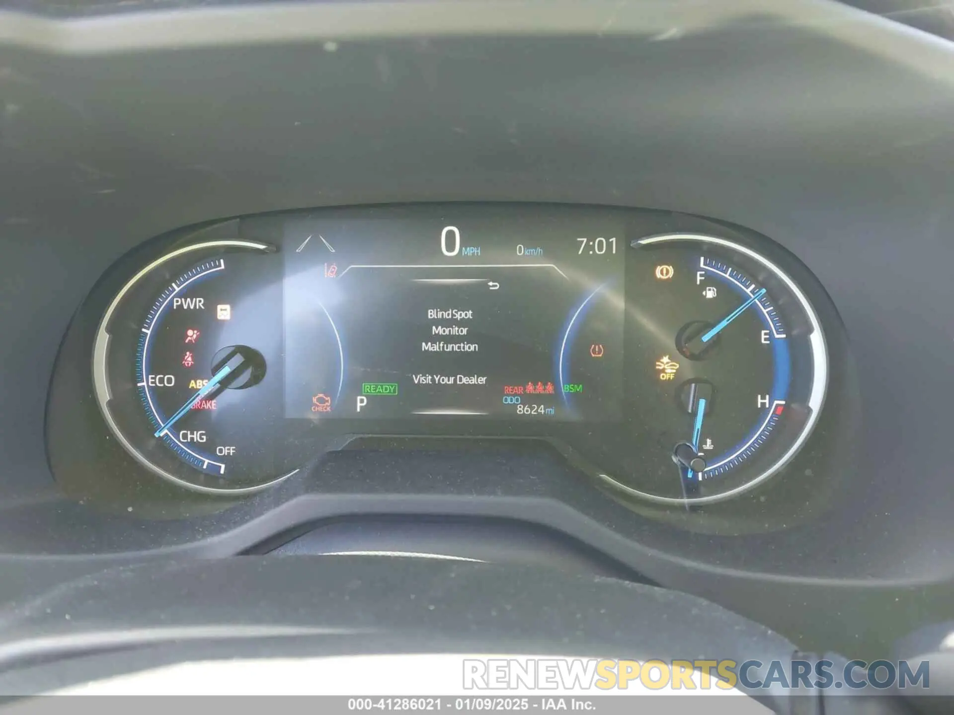 7 Photograph of a damaged car JTMMWRFV9RD239043 TOYOTA RAV4 HYBRID 2024