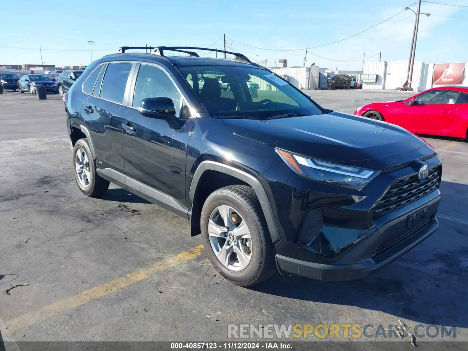 1 Photograph of a damaged car JTMMWRFV9RD255145 TOYOTA RAV4 HYBRID 2024