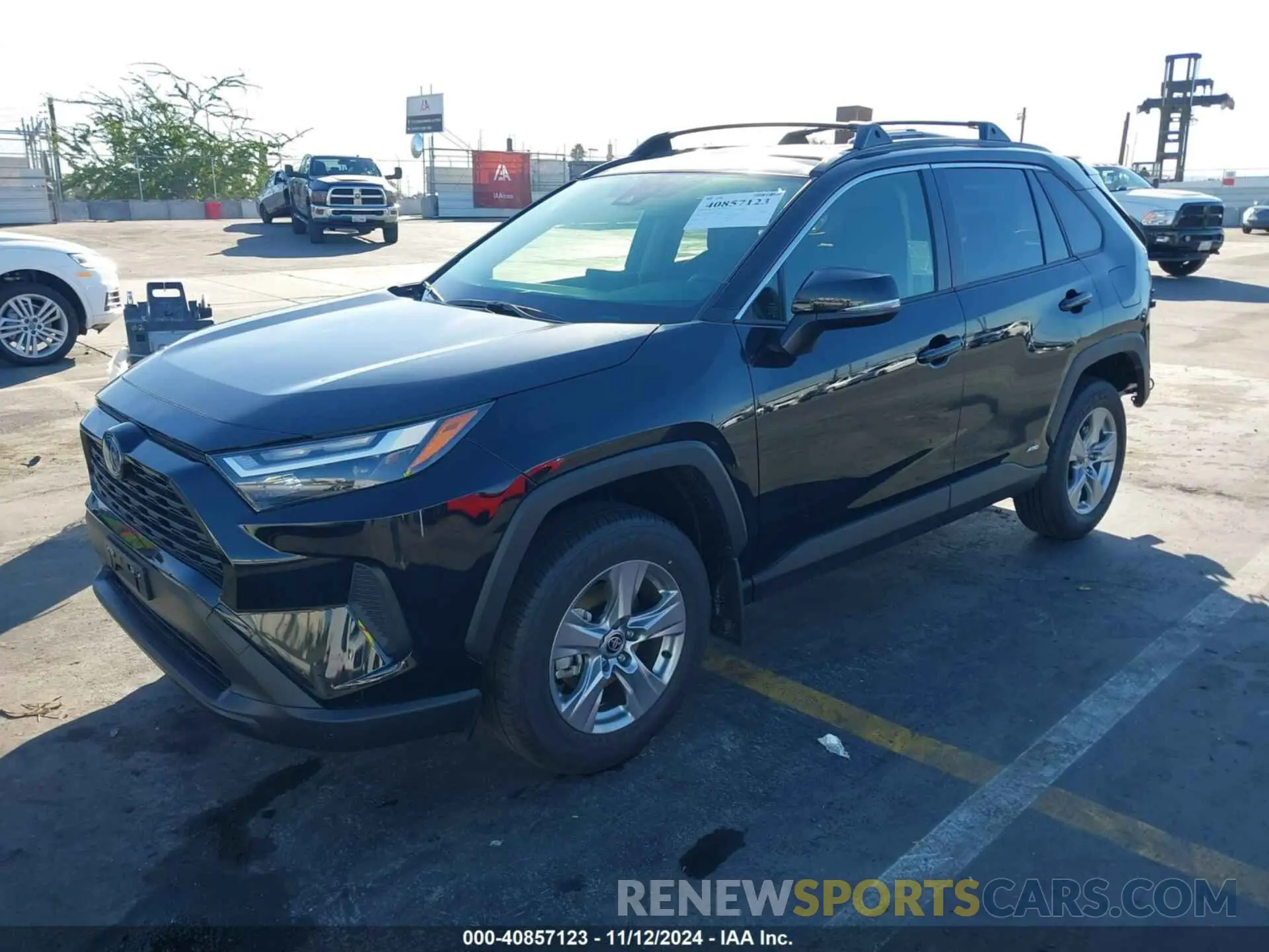 2 Photograph of a damaged car JTMMWRFV9RD255145 TOYOTA RAV4 HYBRID 2024