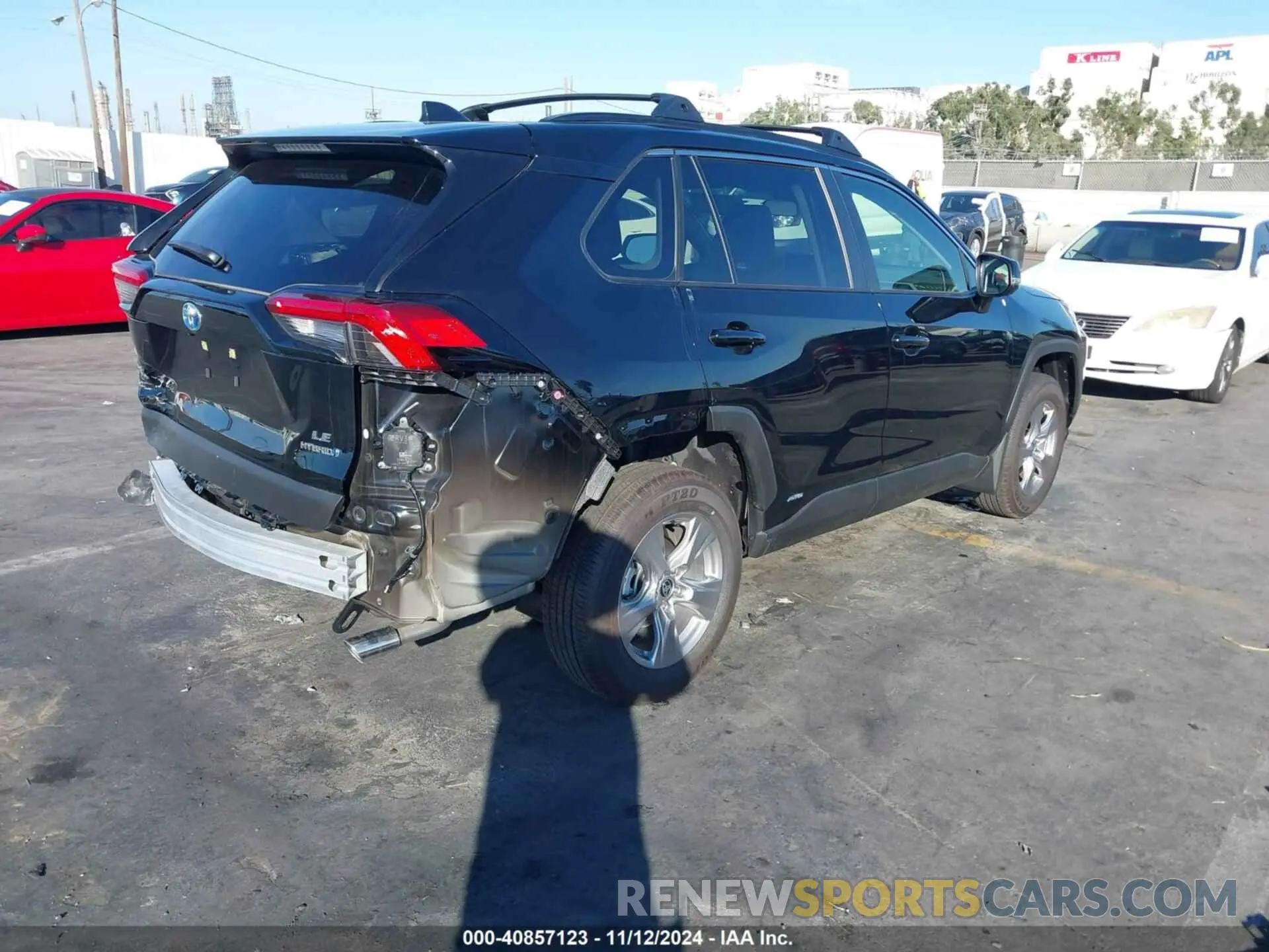 4 Photograph of a damaged car JTMMWRFV9RD255145 TOYOTA RAV4 HYBRID 2024