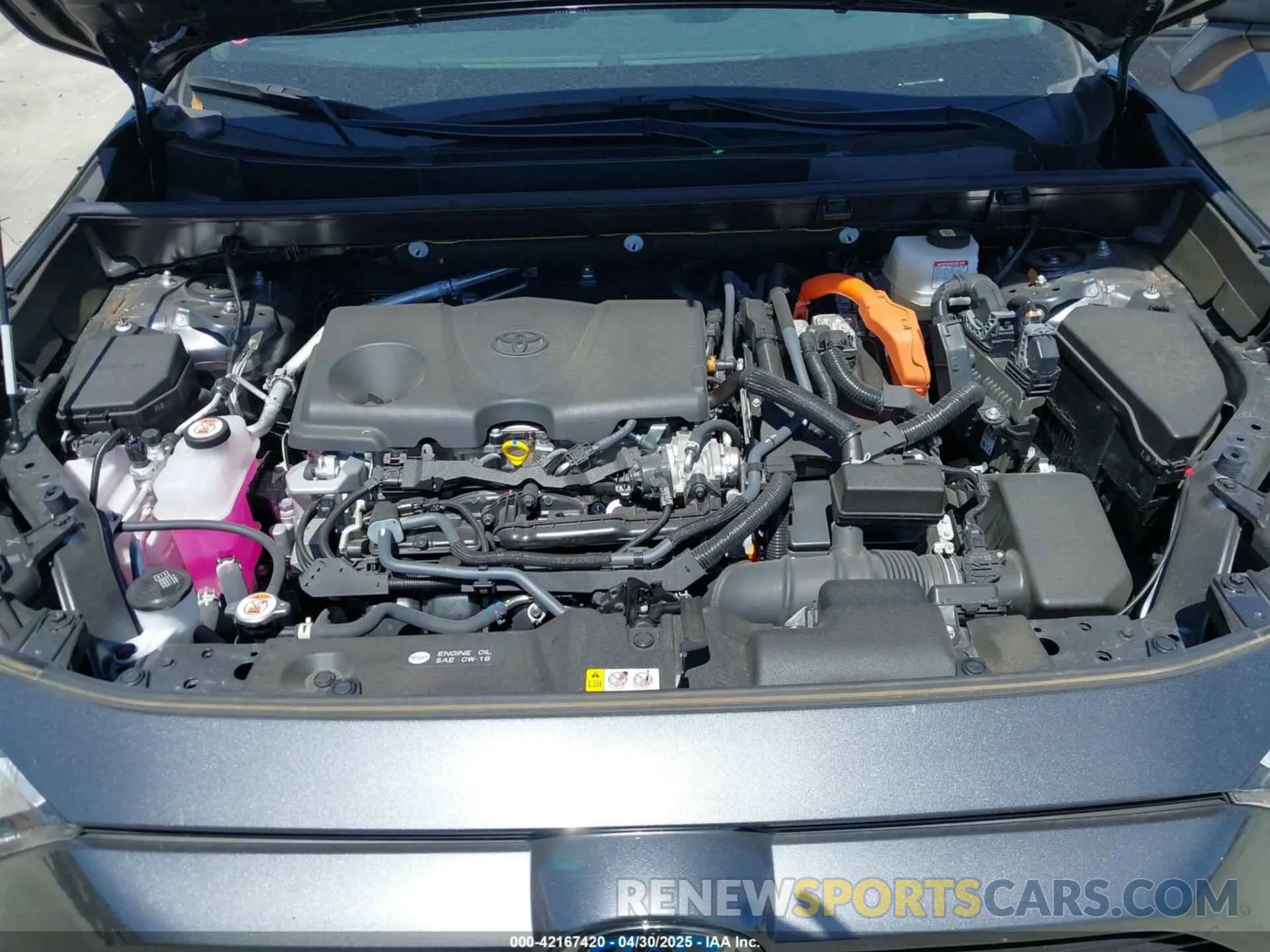 10 Photograph of a damaged car JTMRWRFV3RD230229 TOYOTA RAV4 HYBRID 2024