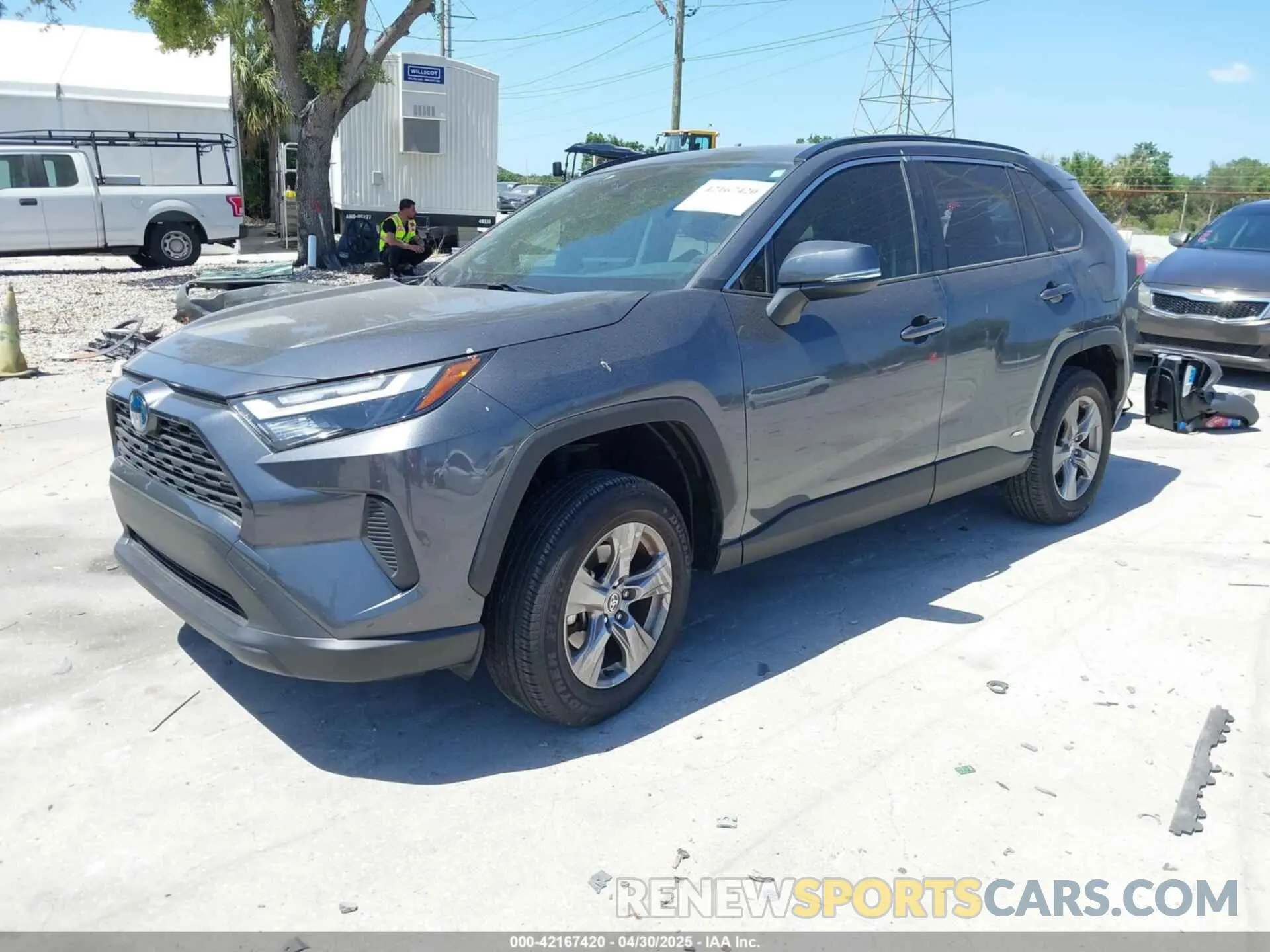 2 Photograph of a damaged car JTMRWRFV3RD230229 TOYOTA RAV4 HYBRID 2024