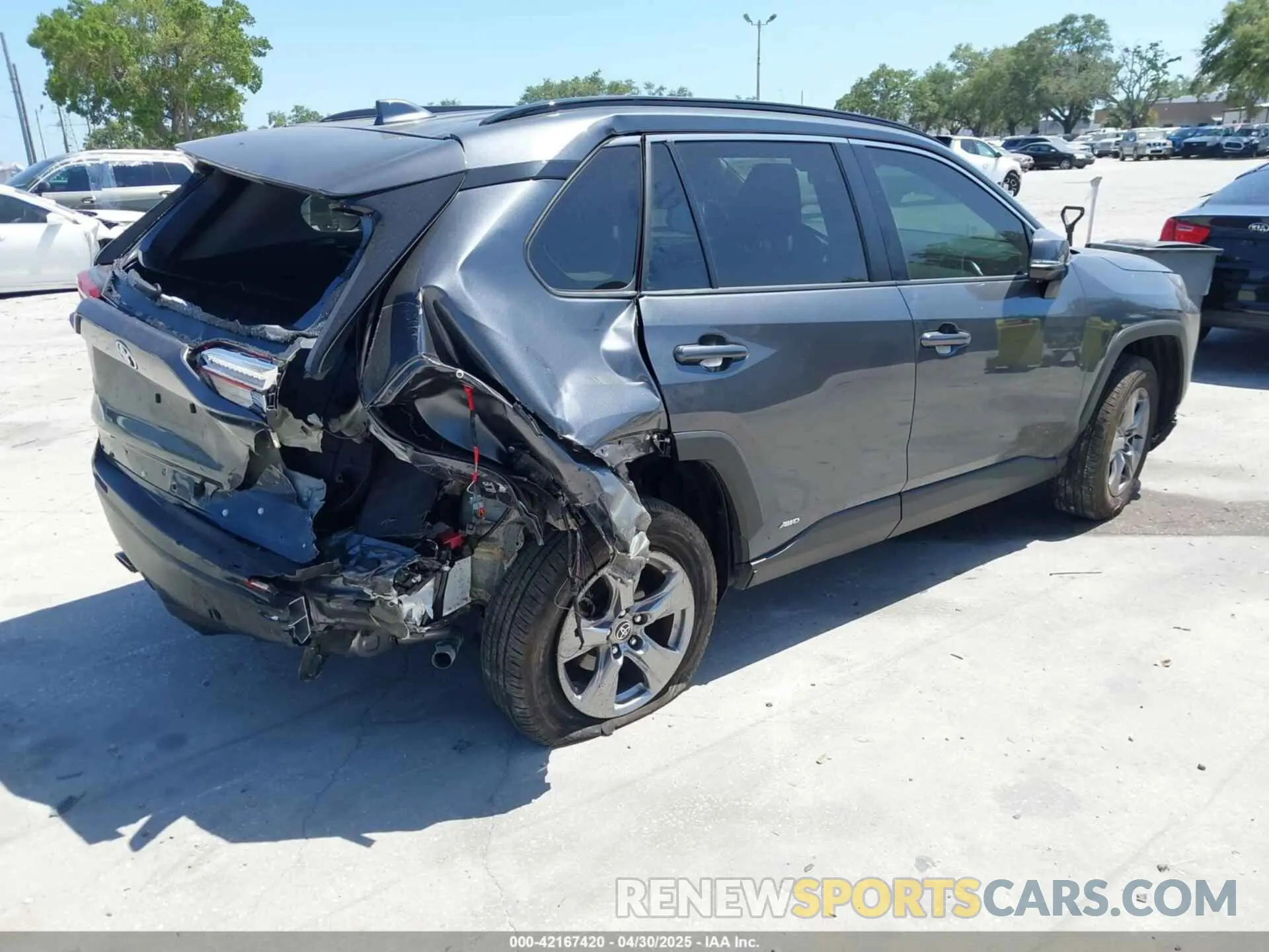 4 Photograph of a damaged car JTMRWRFV3RD230229 TOYOTA RAV4 HYBRID 2024
