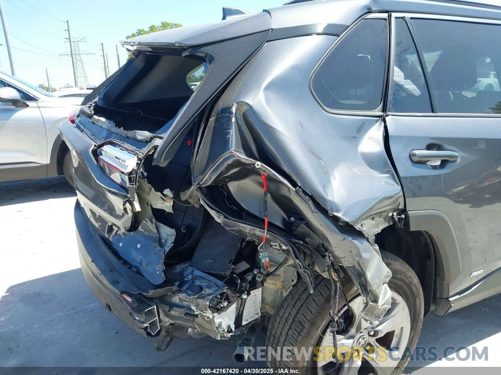 6 Photograph of a damaged car JTMRWRFV3RD230229 TOYOTA RAV4 HYBRID 2024
