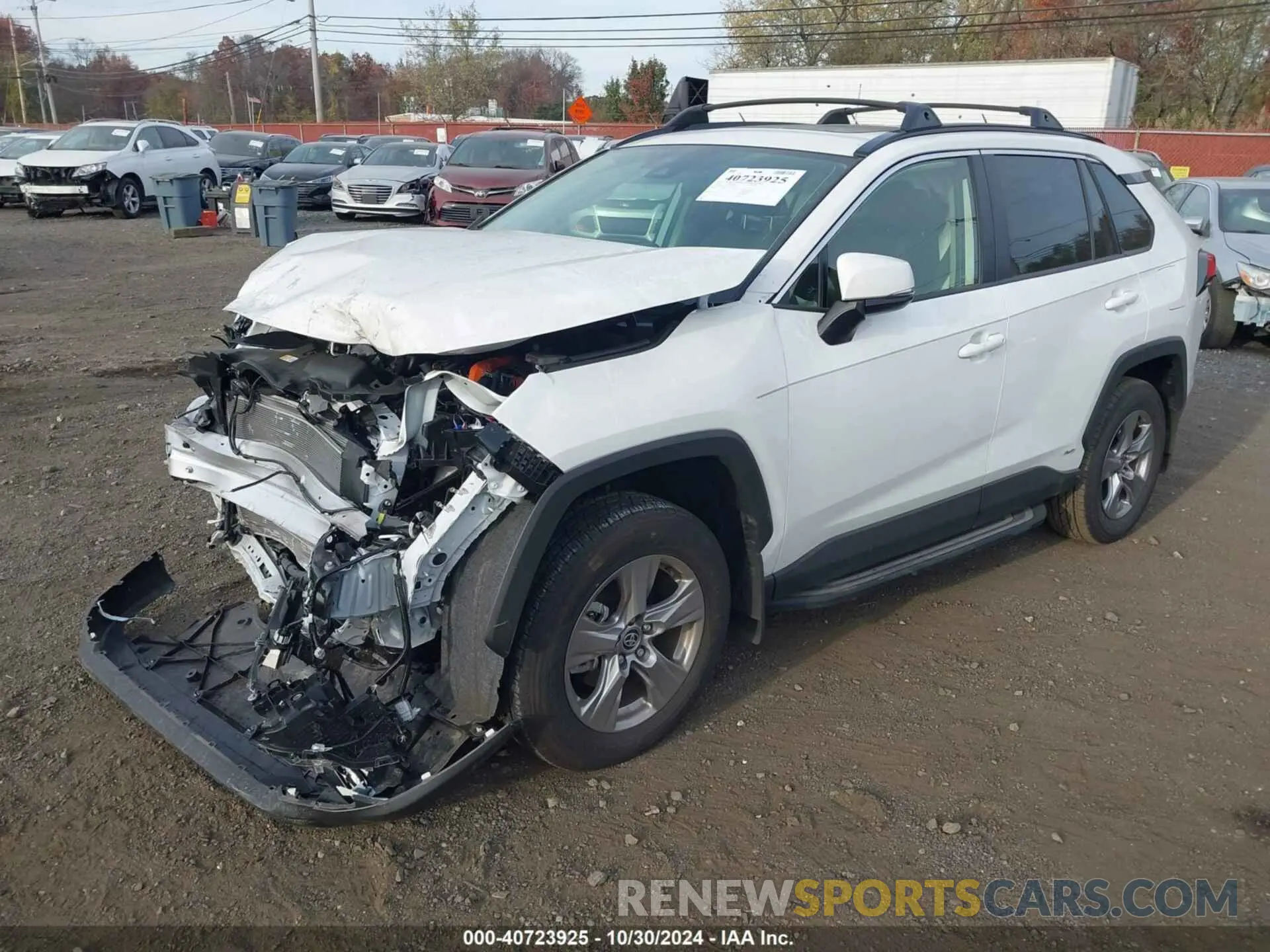 18 Photograph of a damaged car JTMRWRFV6RD229091 TOYOTA RAV4 HYBRID 2024