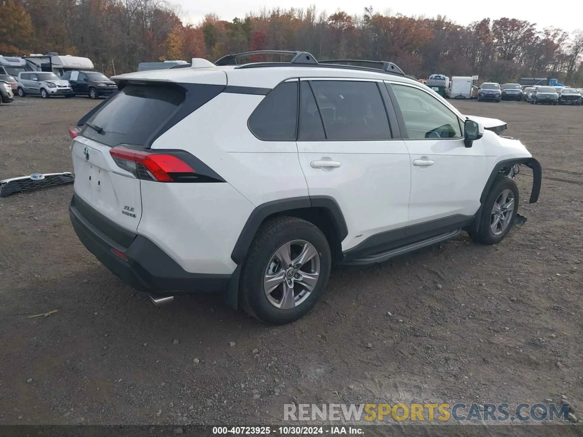 4 Photograph of a damaged car JTMRWRFV6RD229091 TOYOTA RAV4 HYBRID 2024
