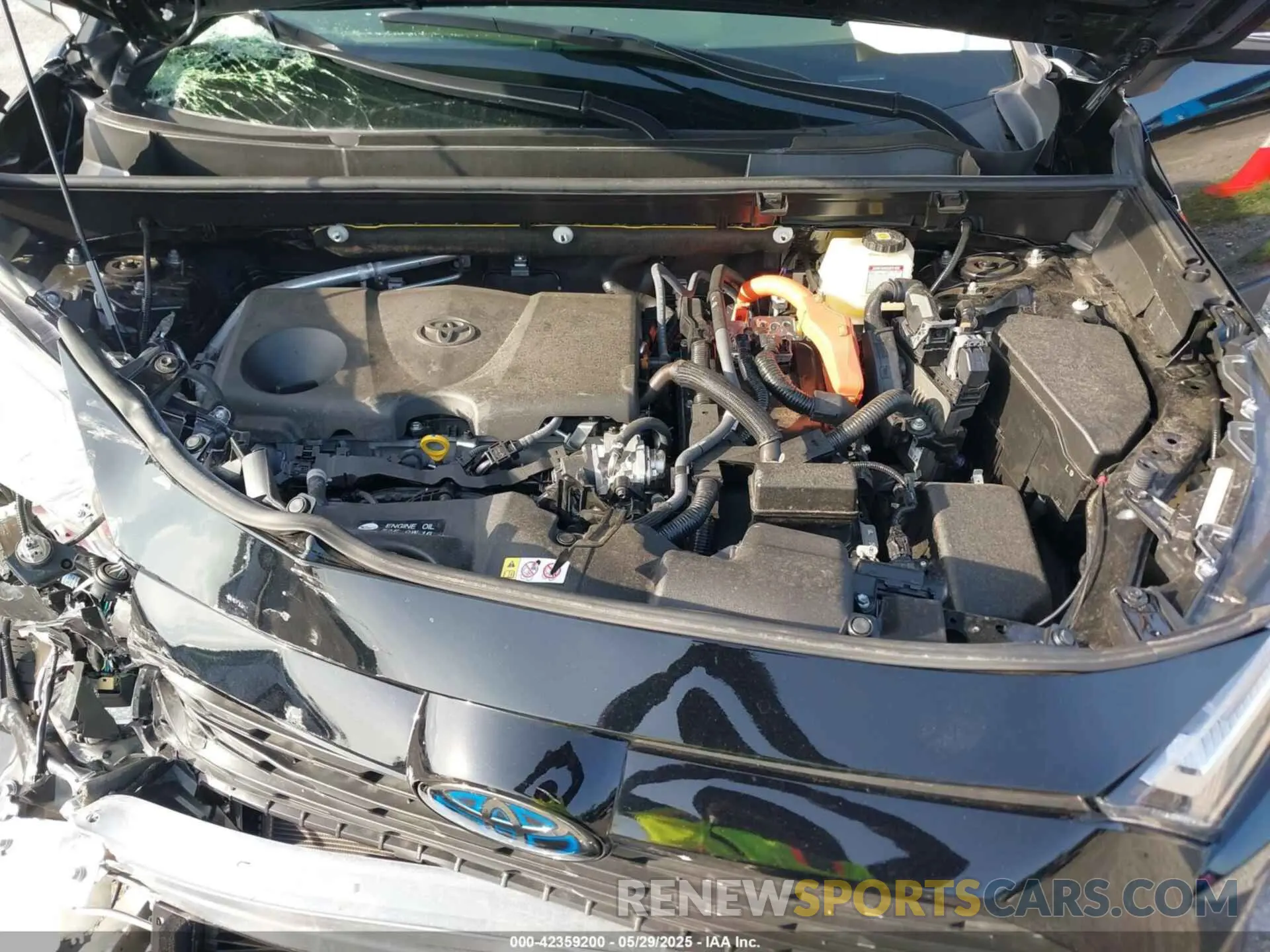 10 Photograph of a damaged car JTMRWRFV6RJ059378 TOYOTA RAV4 HYBRID 2024