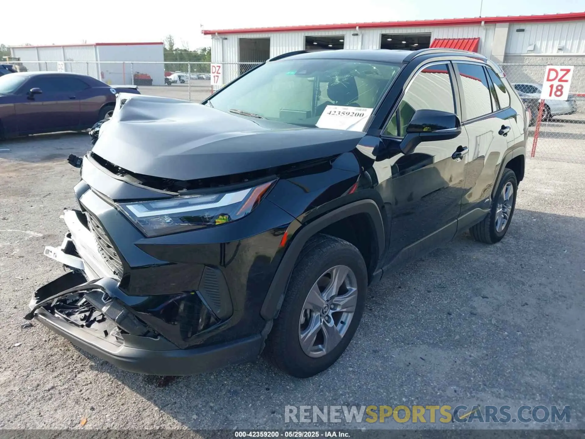 2 Photograph of a damaged car JTMRWRFV6RJ059378 TOYOTA RAV4 HYBRID 2024