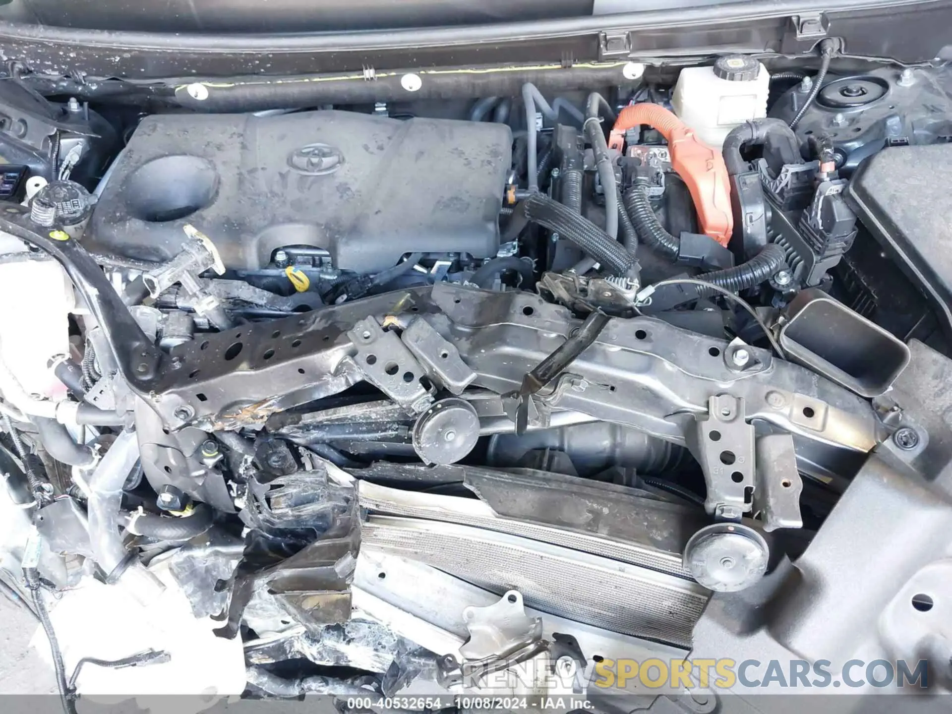 10 Photograph of a damaged car JTMRWRFV7RD236728 TOYOTA RAV4 HYBRID 2024