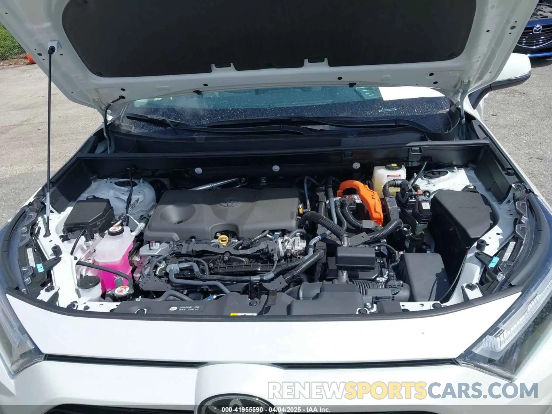 10 Photograph of a damaged car 2T3B6RFV8SW088261 TOYOTA RAV4 HYBRID 2025