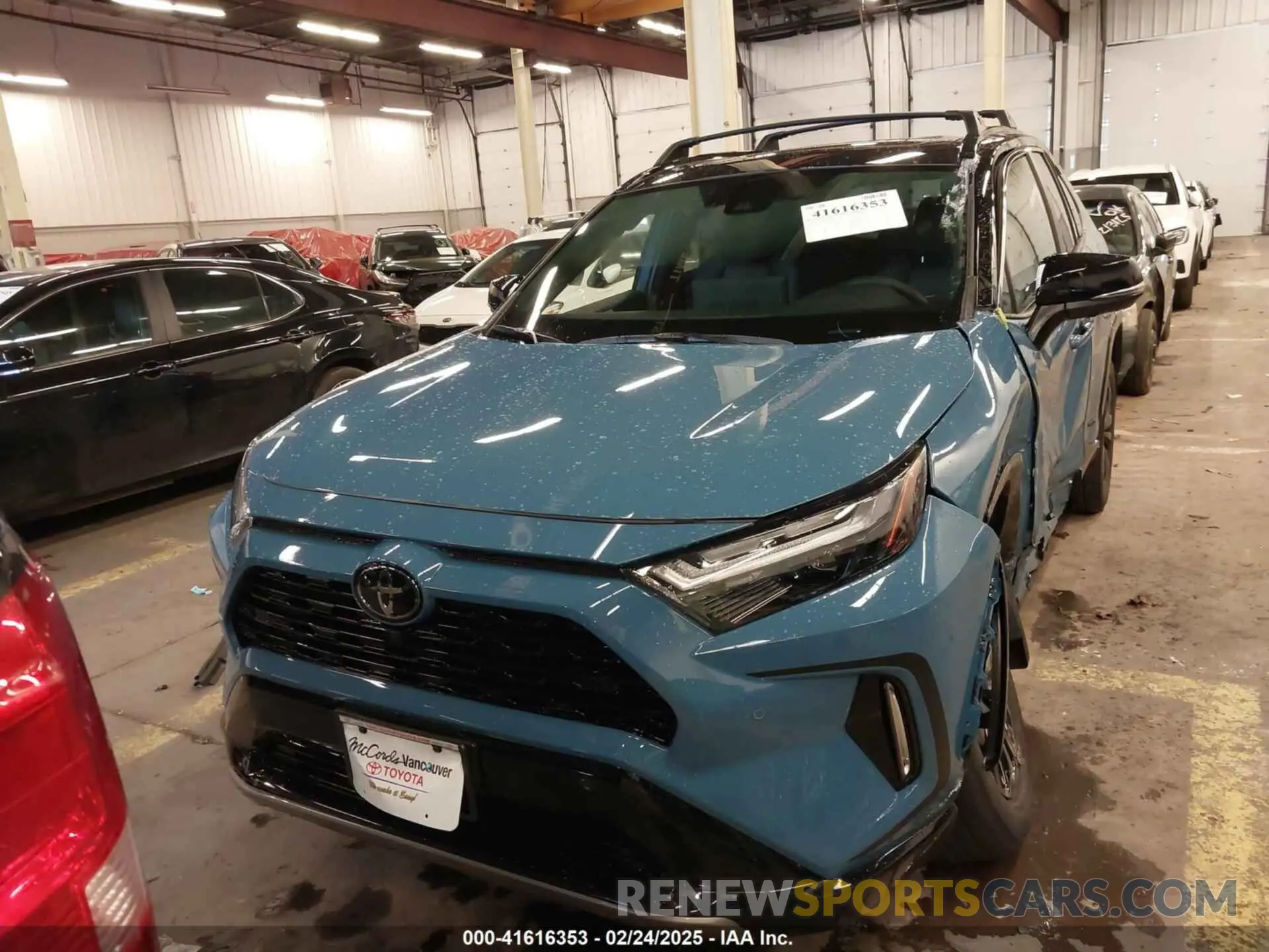 12 Photograph of a damaged car 2T3E6RFV9SW084748 TOYOTA RAV4 HYBRID 2025