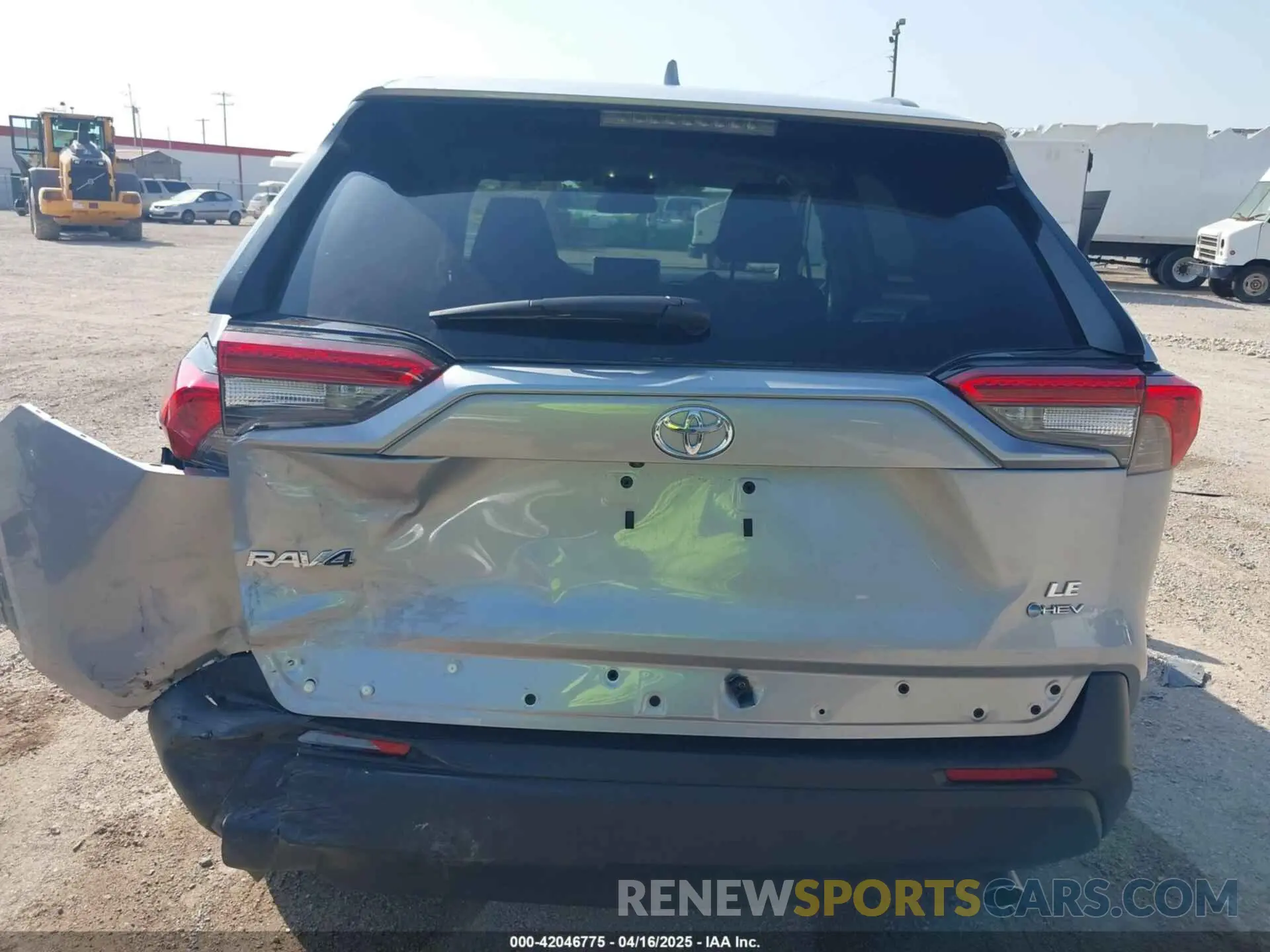 16 Photograph of a damaged car 2T3LWRFV0SW257287 TOYOTA RAV4 HYBRID 2025