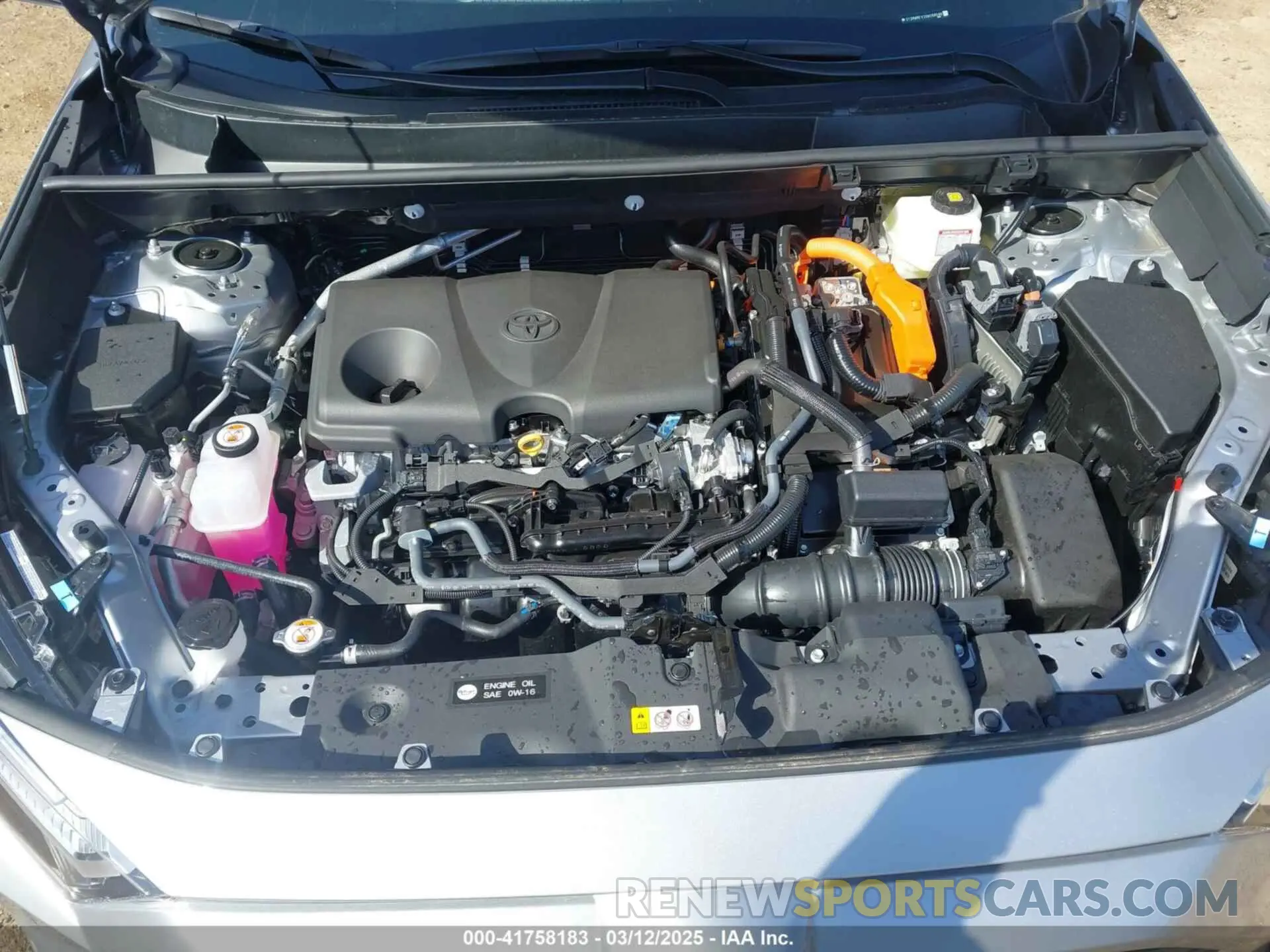 10 Photograph of a damaged car 2T3RWRFV3SW268598 TOYOTA RAV4 HYBRID 2025