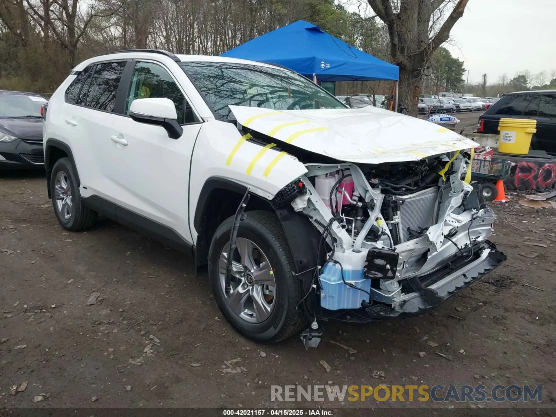 1 Photograph of a damaged car 2T3RWRFV3SW278421 TOYOTA RAV4 HYBRID 2025