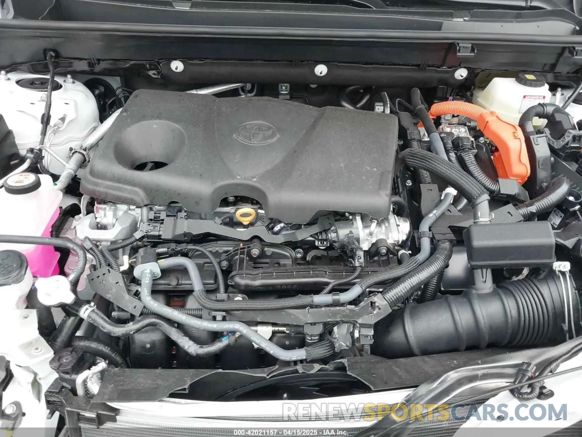 10 Photograph of a damaged car 2T3RWRFV3SW278421 TOYOTA RAV4 HYBRID 2025