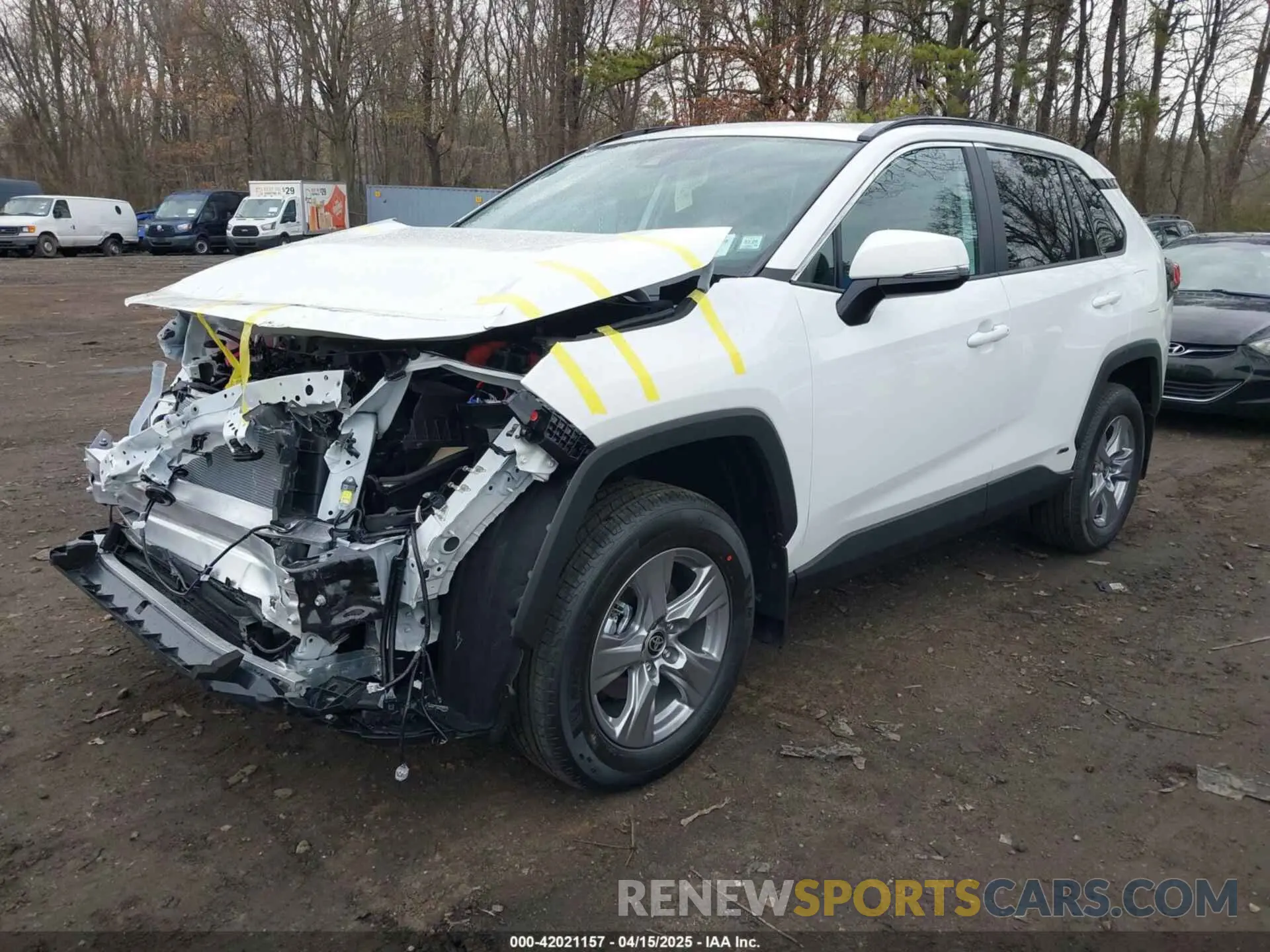 2 Photograph of a damaged car 2T3RWRFV3SW278421 TOYOTA RAV4 HYBRID 2025