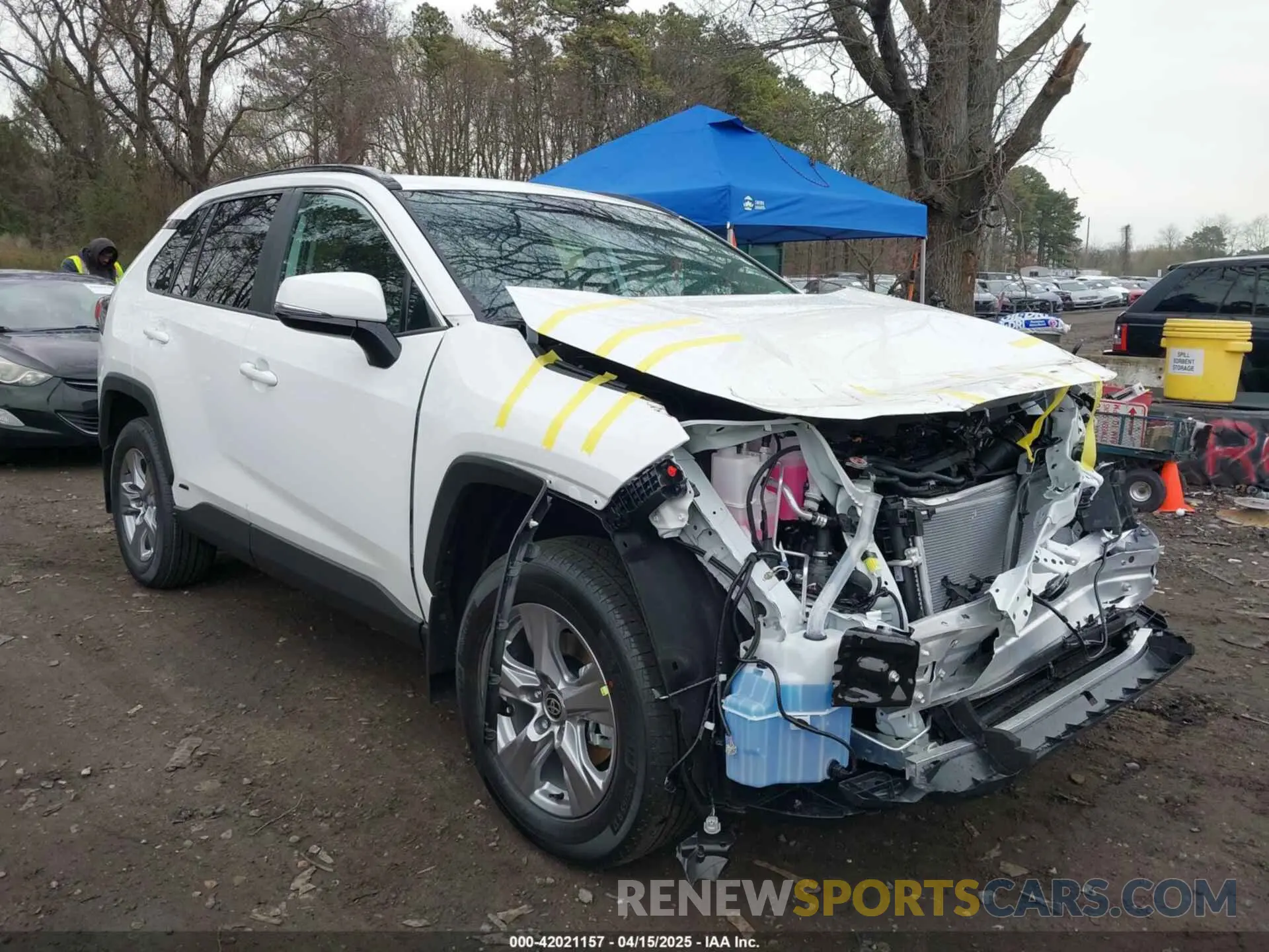 6 Photograph of a damaged car 2T3RWRFV3SW278421 TOYOTA RAV4 HYBRID 2025