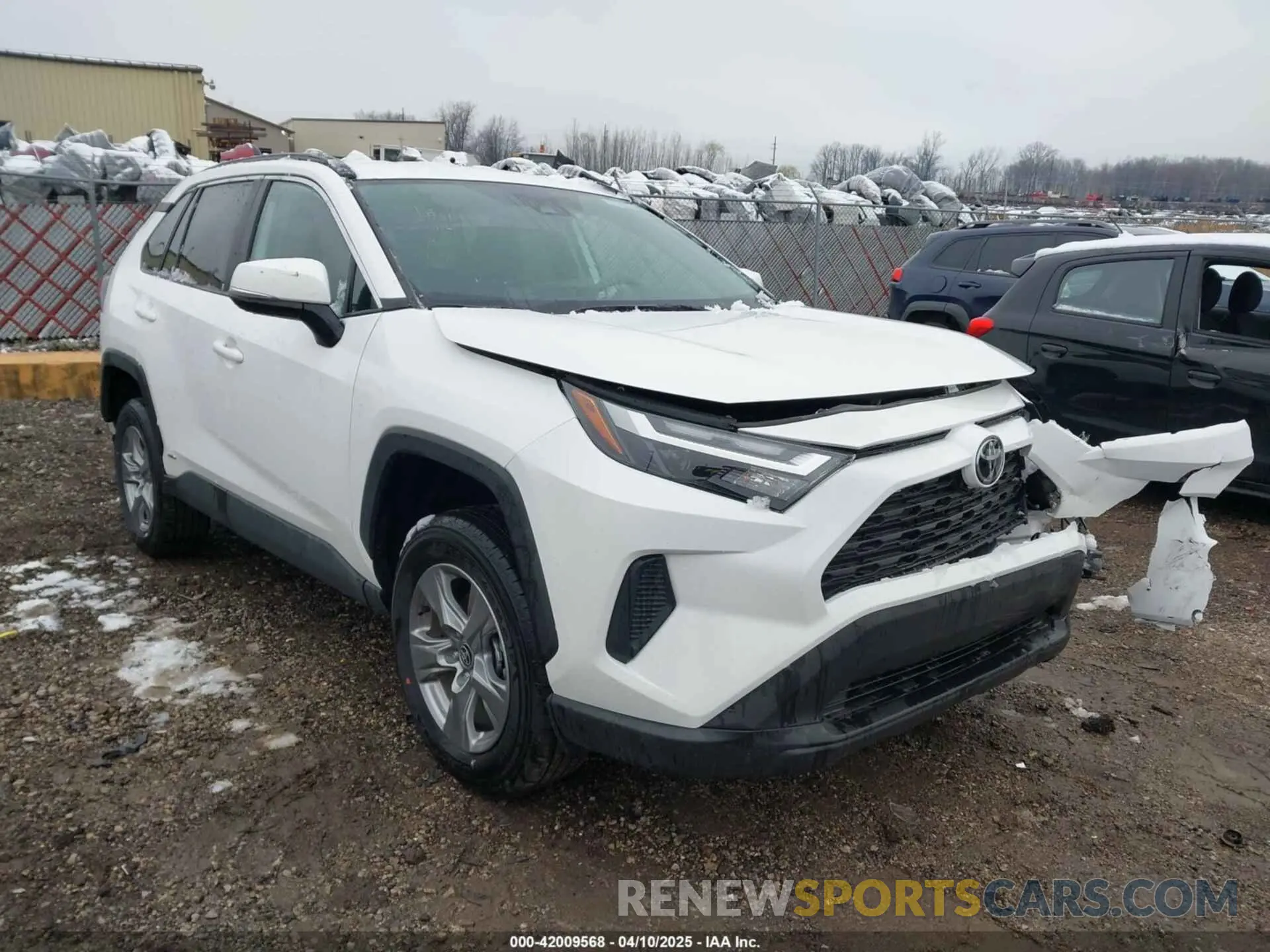 1 Photograph of a damaged car 2T3RWRFV8SW265681 TOYOTA RAV4 HYBRID 2025