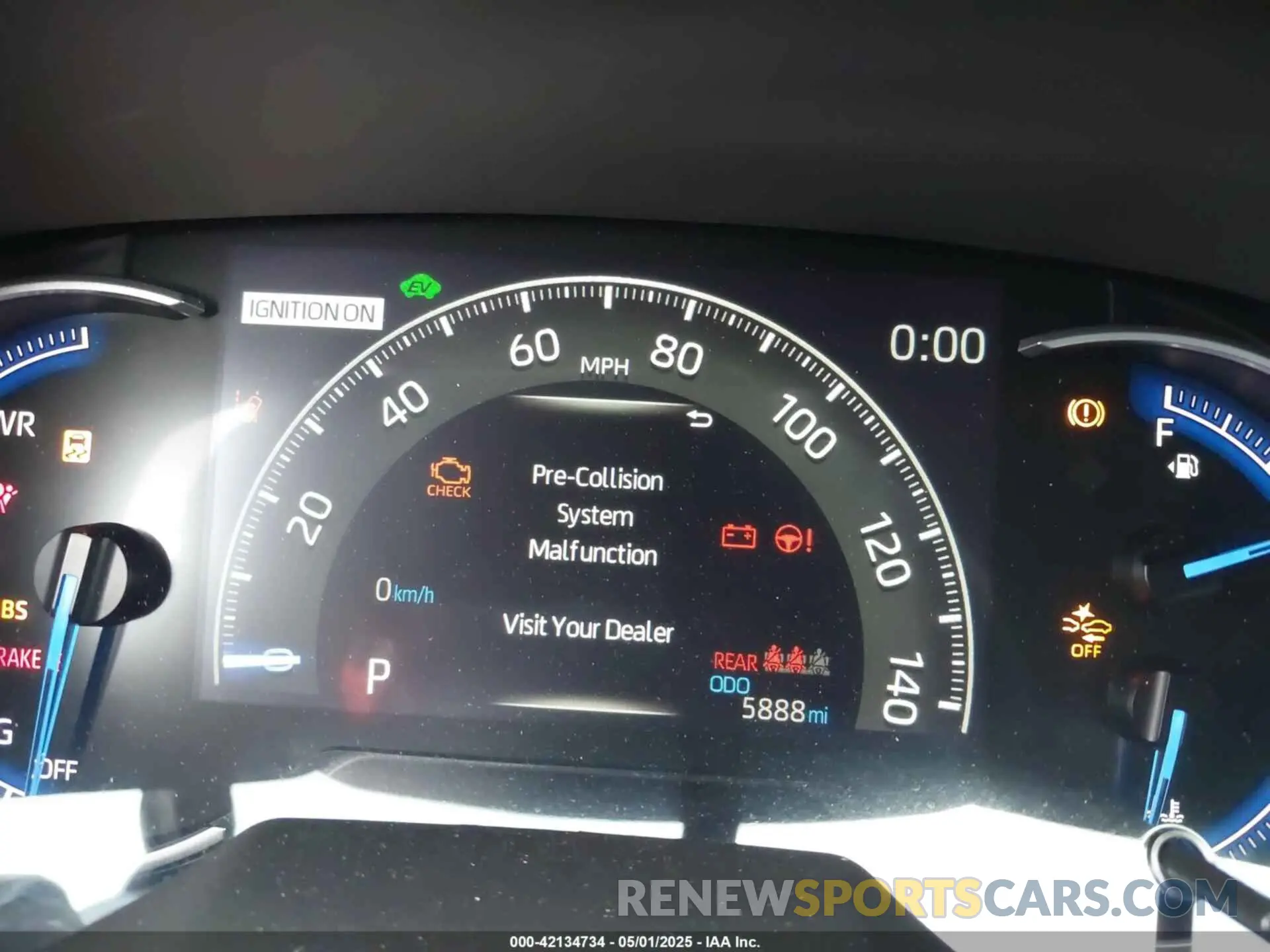 7 Photograph of a damaged car 4T3B6RFV0SU176396 TOYOTA RAV4 HYBRID 2025