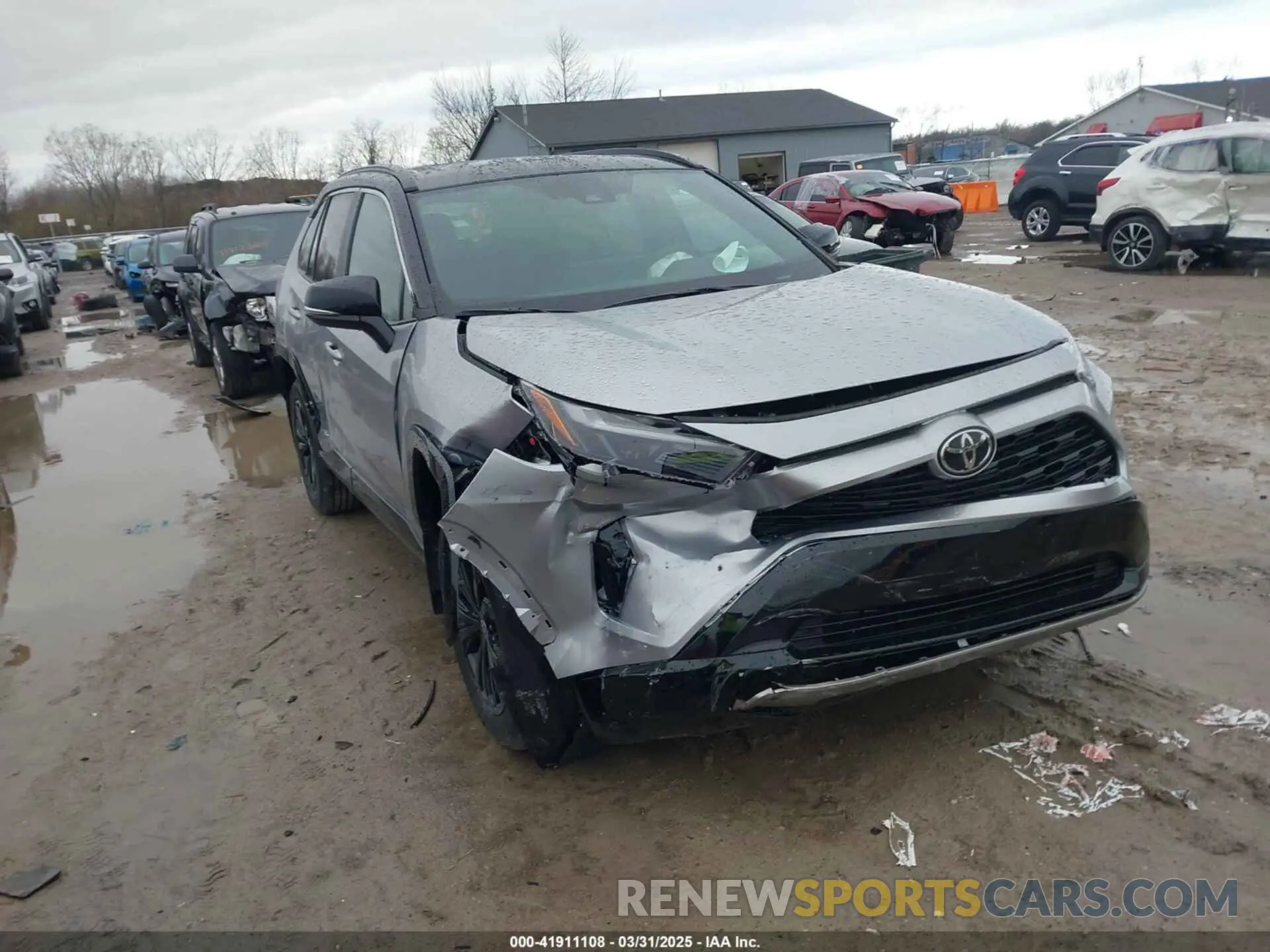 1 Photograph of a damaged car 4T3E6RFV4SU179475 TOYOTA RAV4 HYBRID 2025