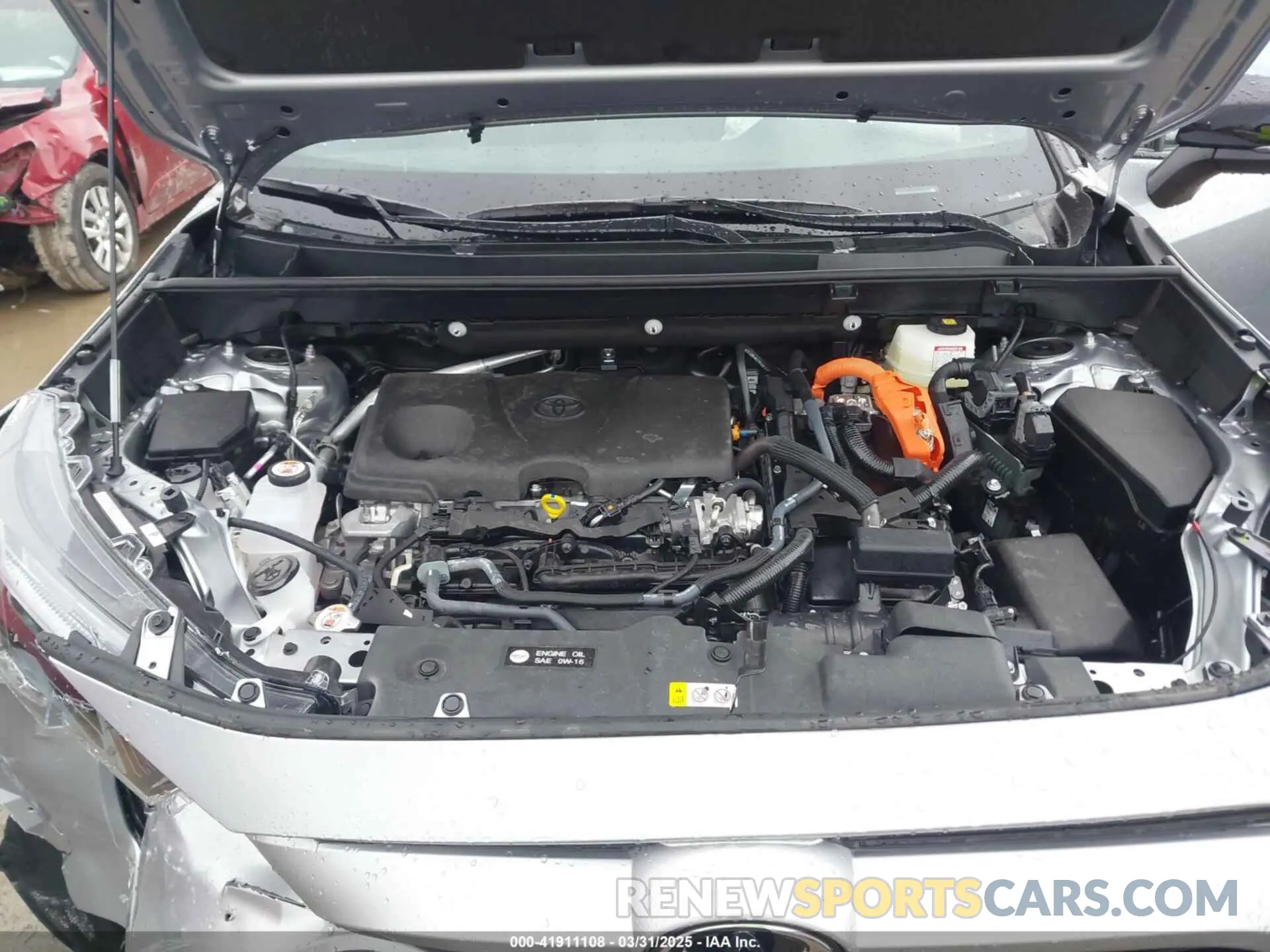 10 Photograph of a damaged car 4T3E6RFV4SU179475 TOYOTA RAV4 HYBRID 2025